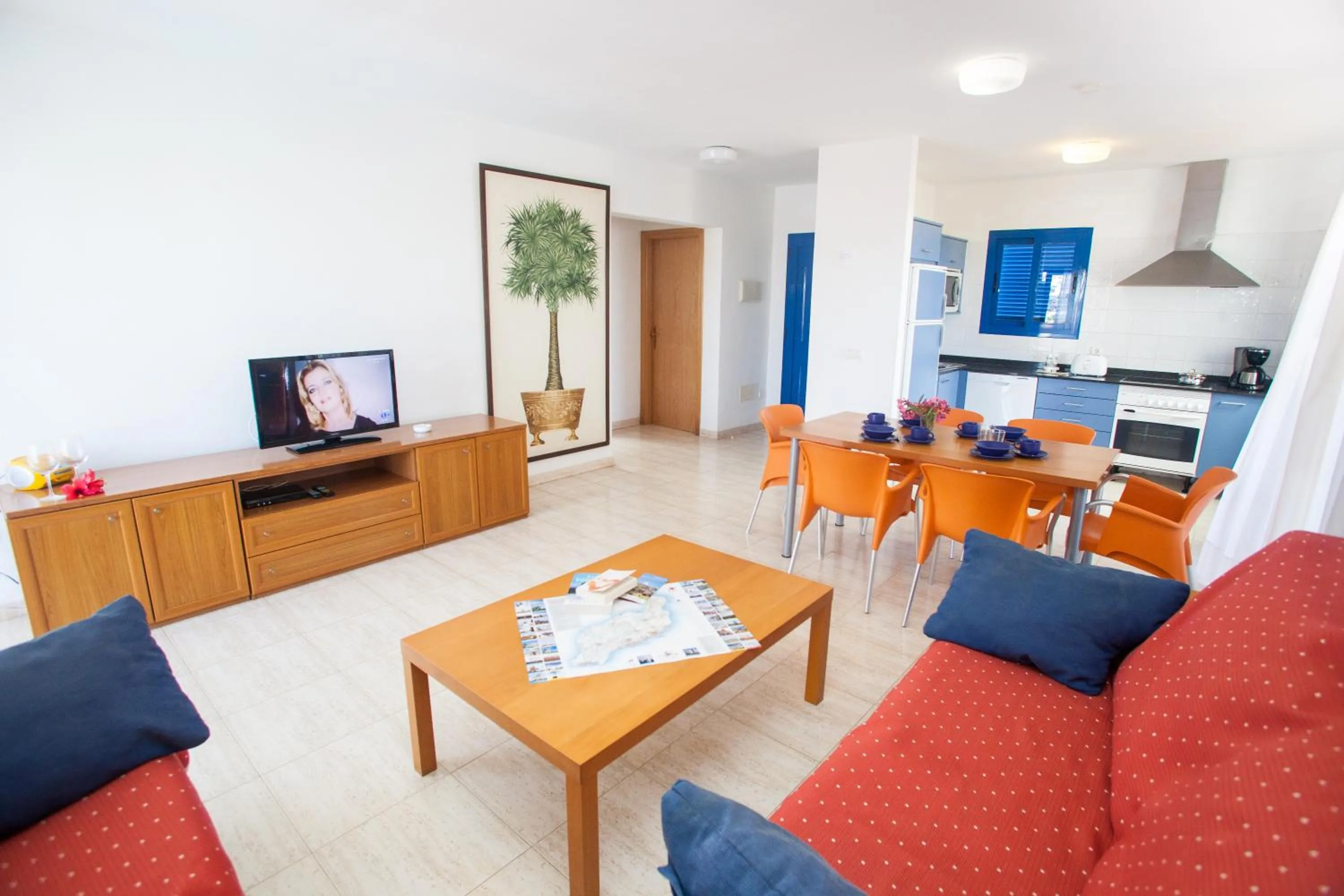 Living room in Villas Las Marinas