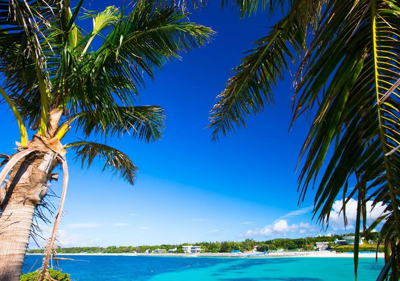 Beach in Royal View Hotel Churaumi