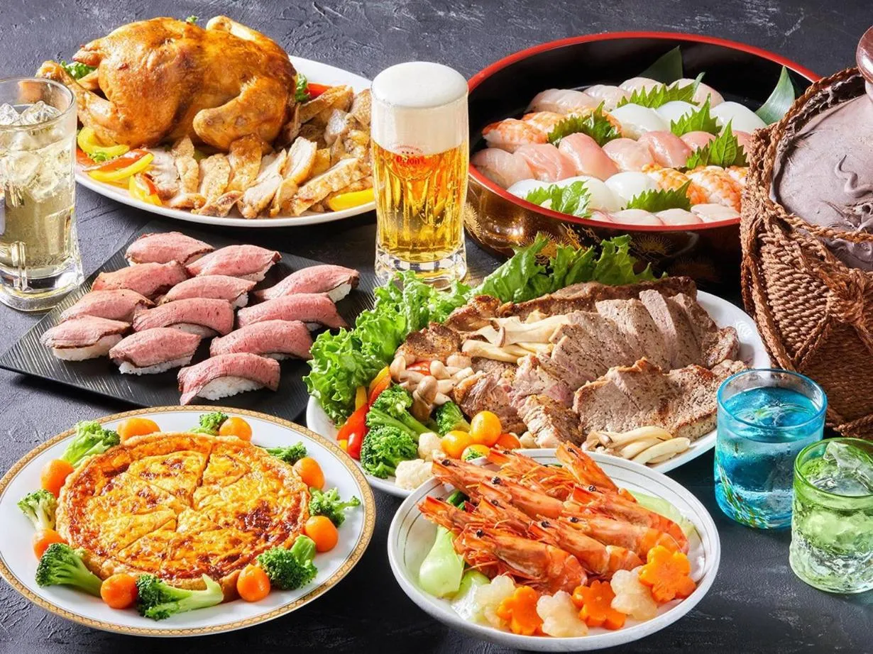 Food and drinks in Royal View Hotel Churaumi