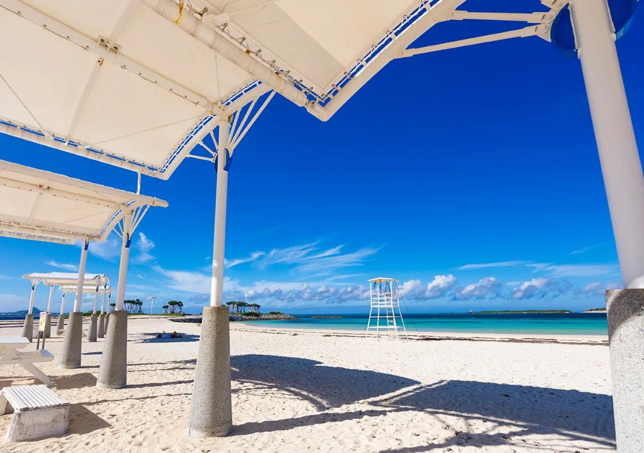 Beach in Royal View Hotel Churaumi