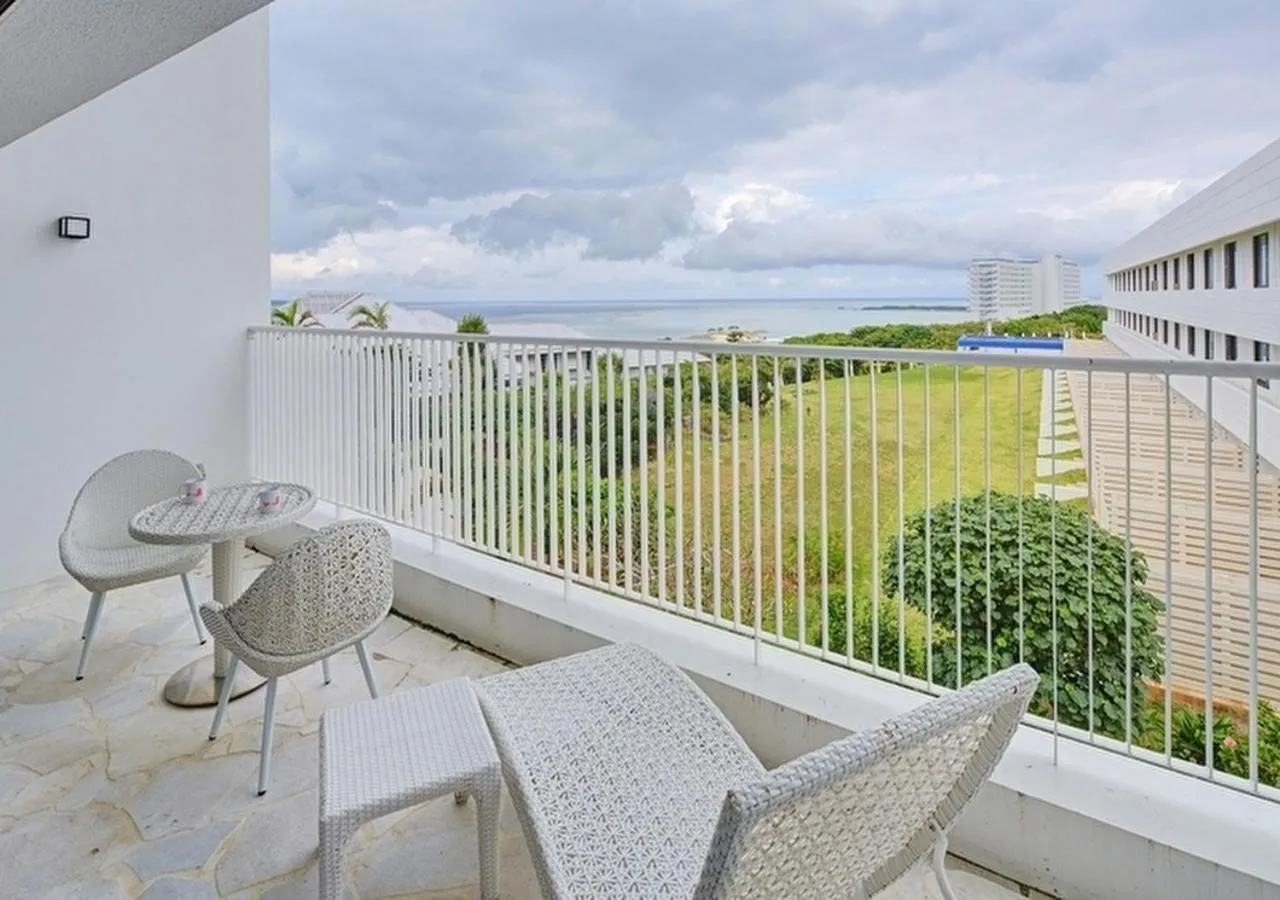 Sea view in Royal View Hotel Churaumi