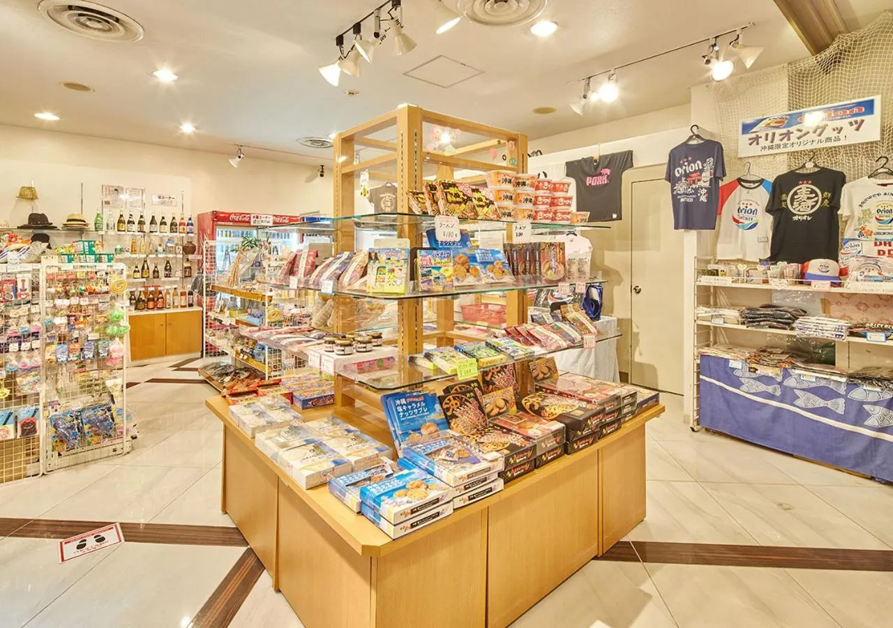 Shopping Area in Royal View Hotel Churaumi