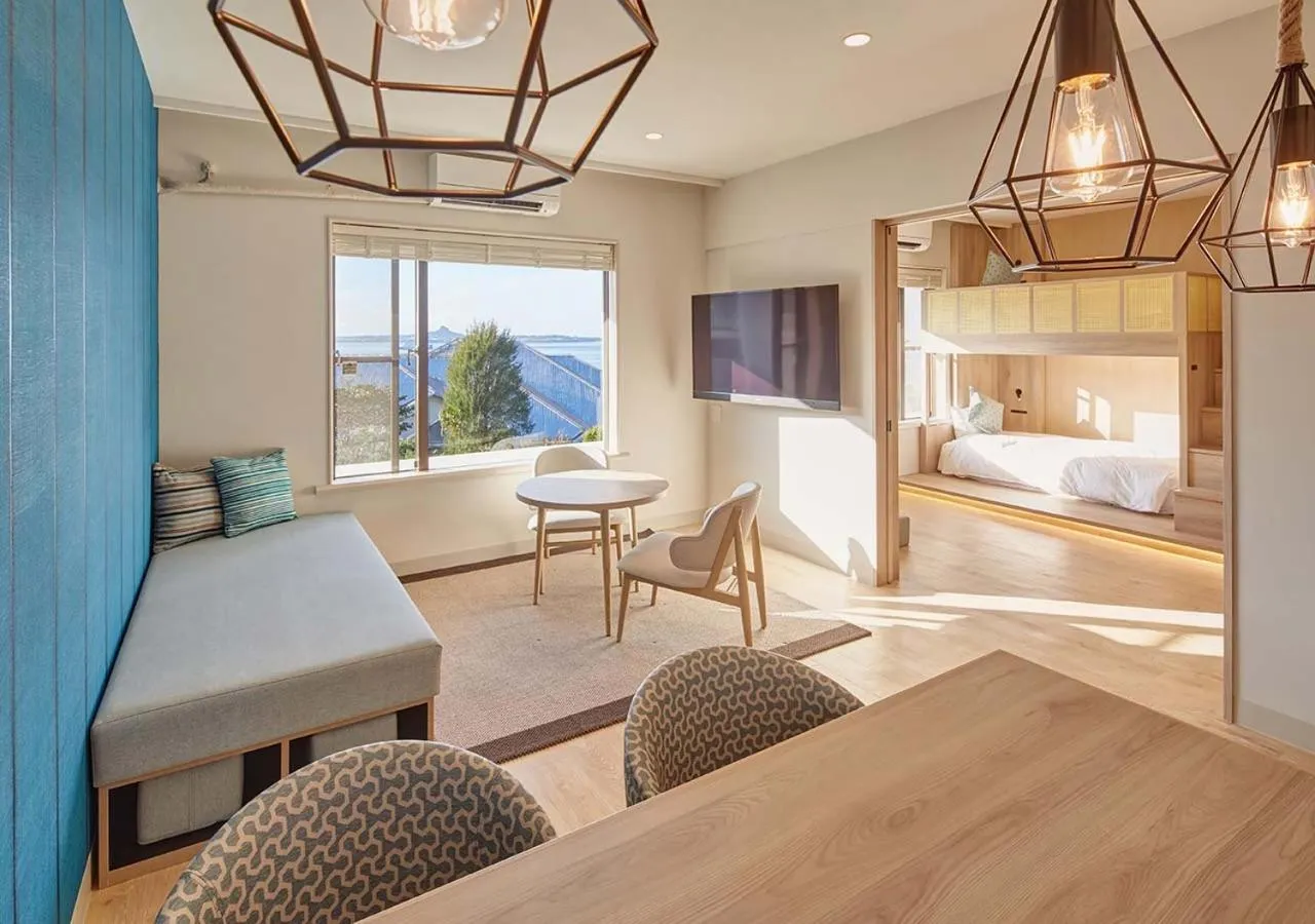 Living room, Bed in Royal View Hotel Churaumi