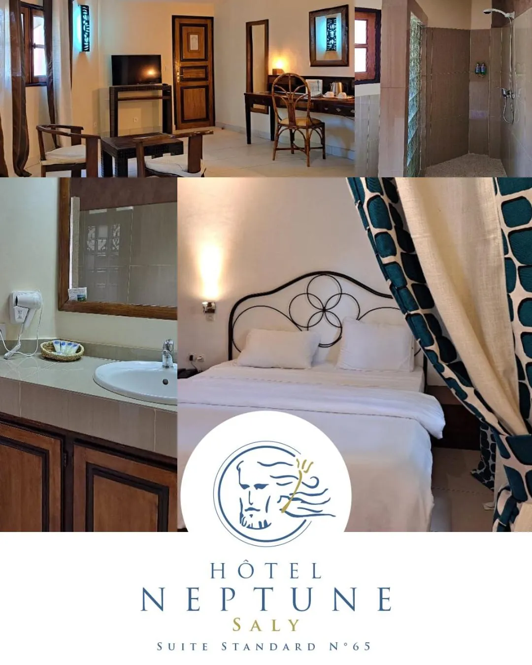 Bathroom, Bed in Neptune