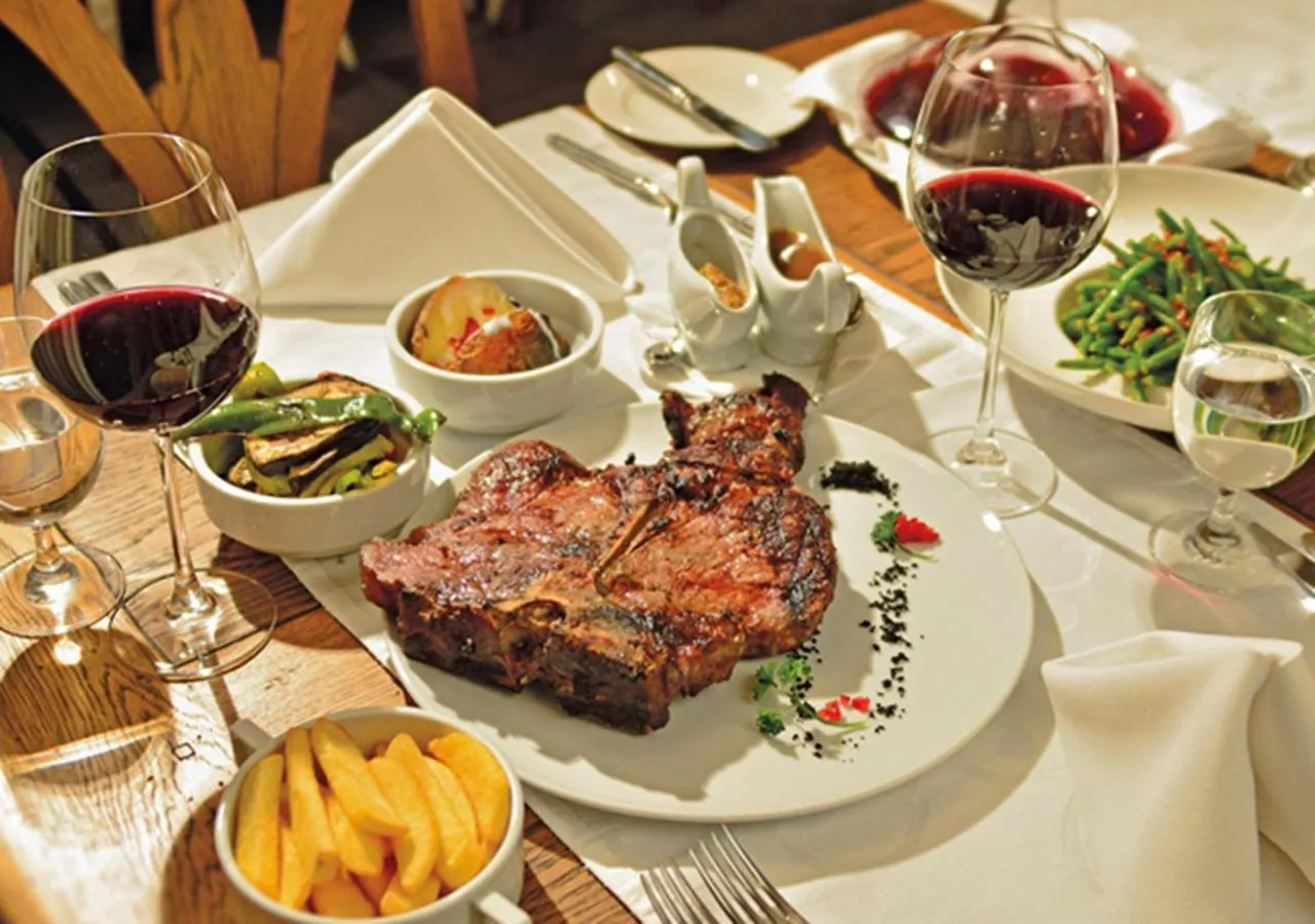 Food in Club Residence at BlackSeaRama Golf