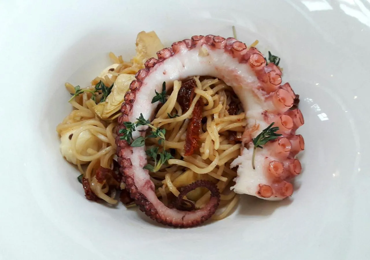 Food in Club Residence at BlackSeaRama Golf