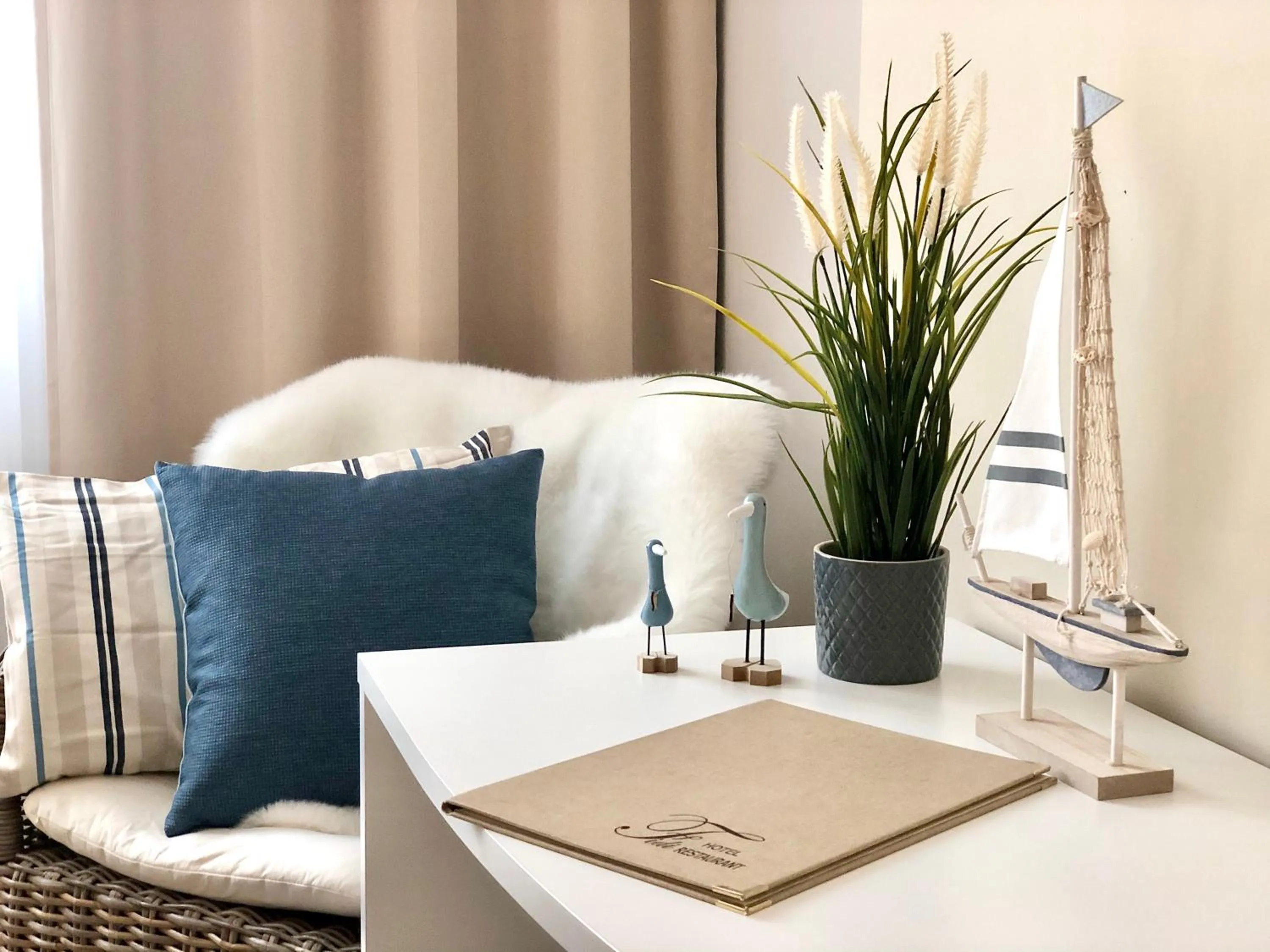 Seating area in Hotel Restaurant FIDI