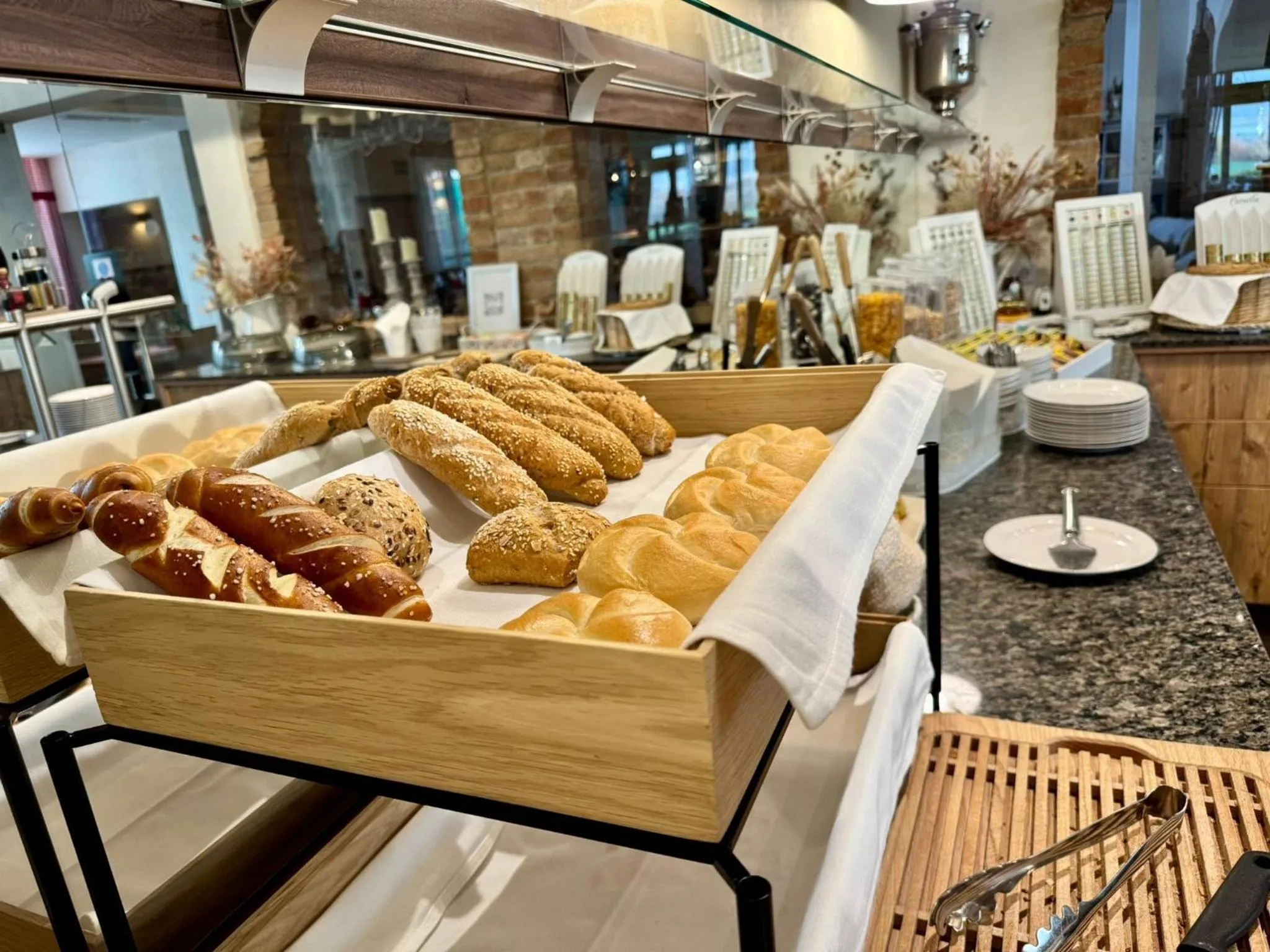 Breakfast in Hotel Restaurant FIDI