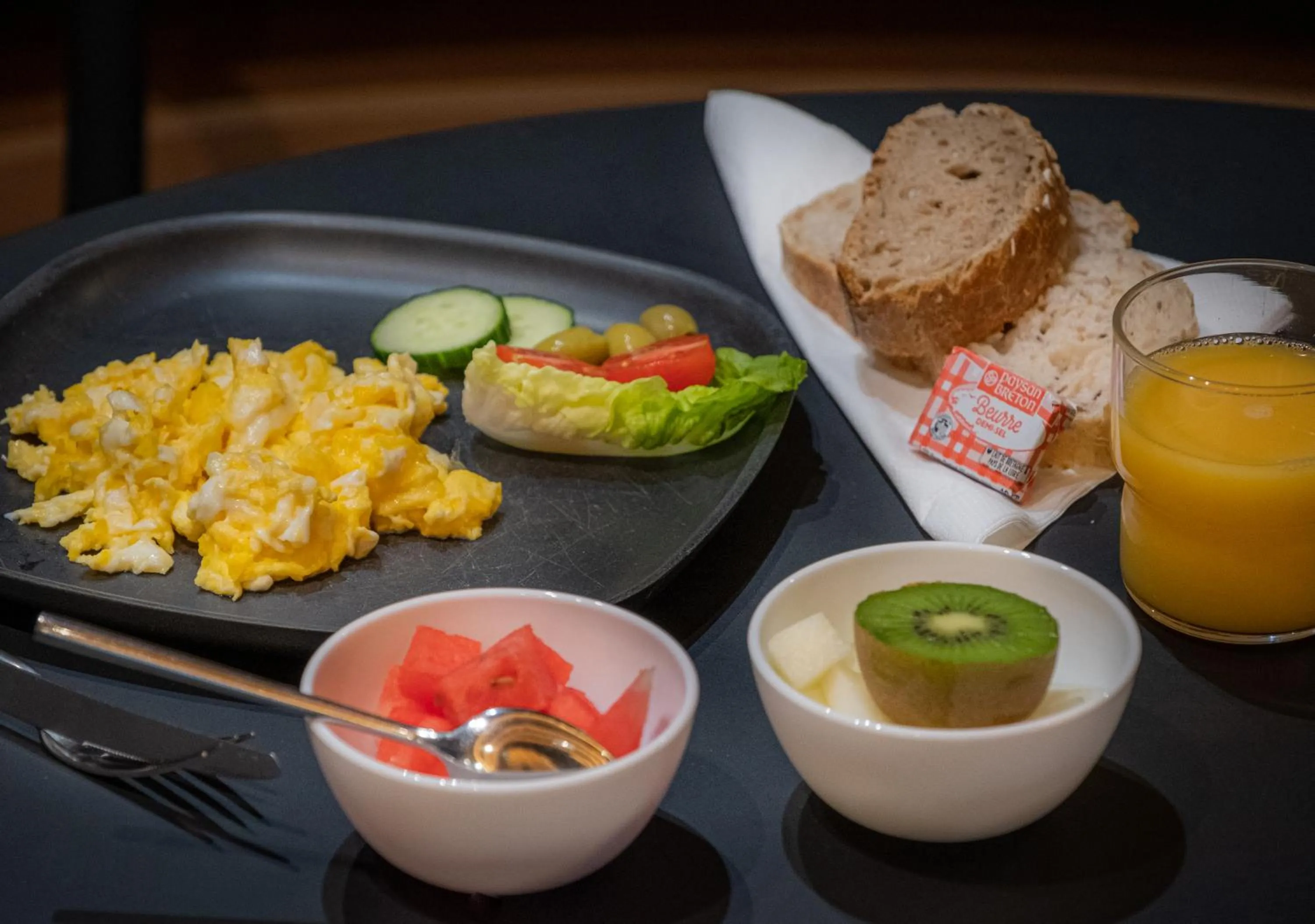 Breakfast in Urban Bivouac Hotel