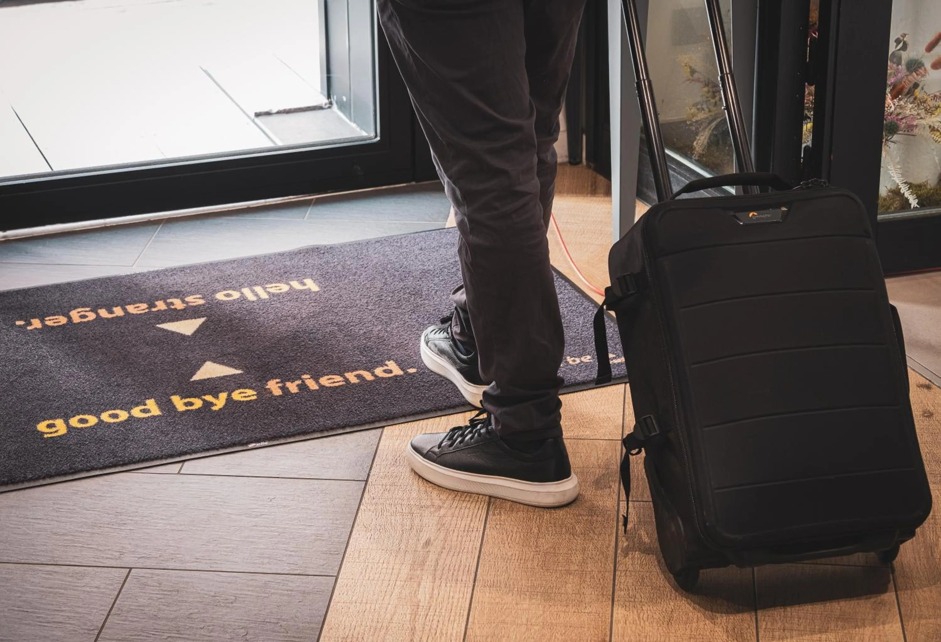 Lobby or reception in Urban Bivouac Hotel