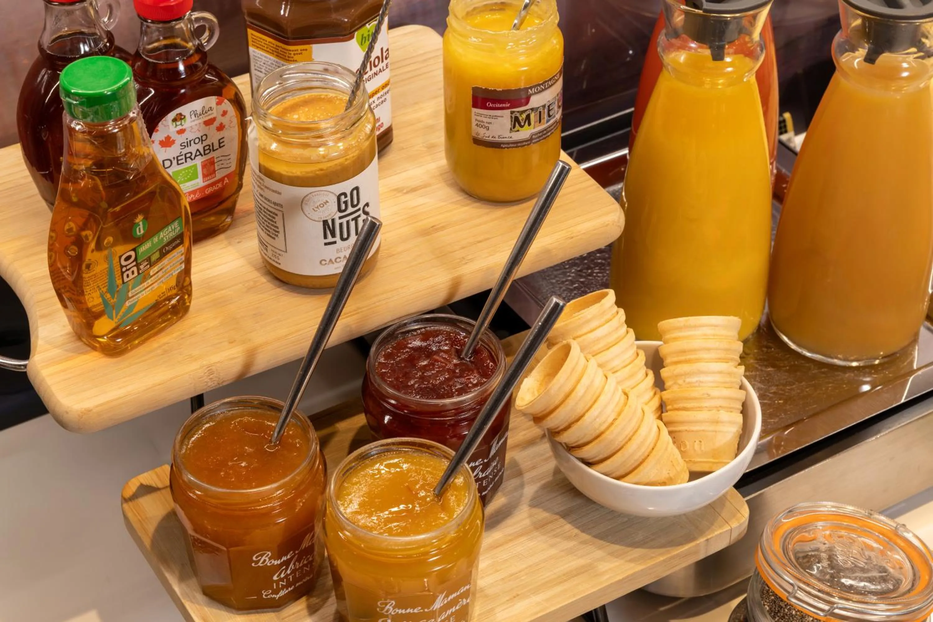 Food and drinks in Urban Bivouac Hotel