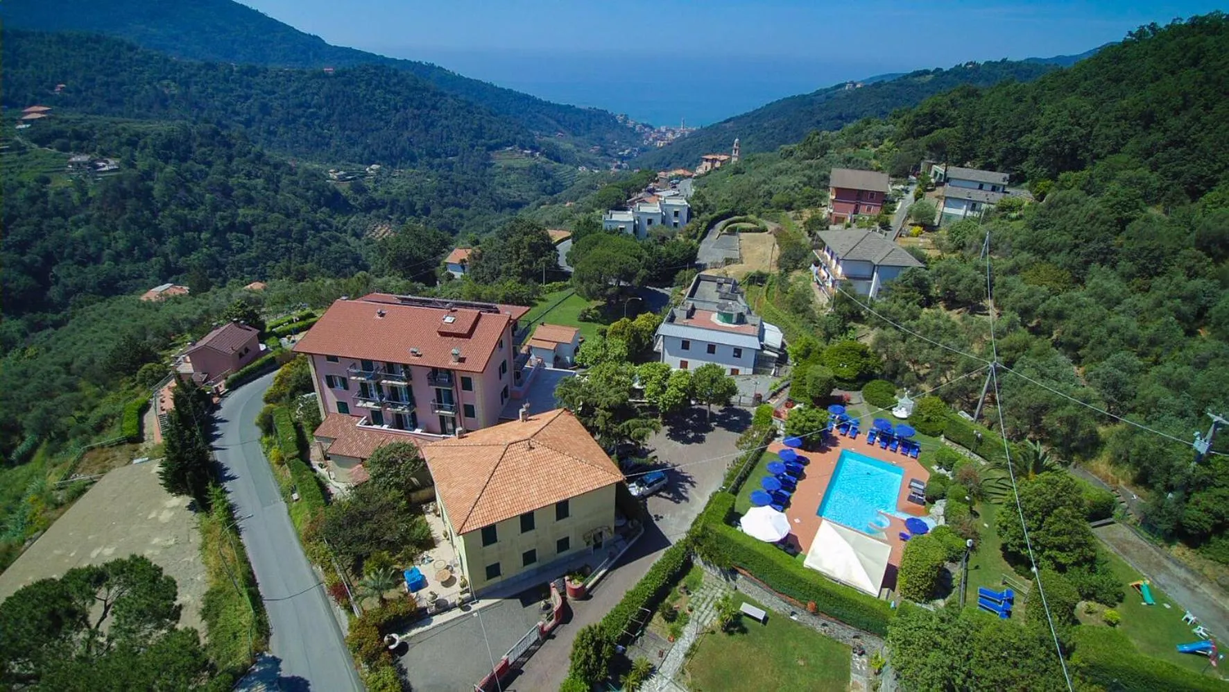 Bird's eye view in Hotel La Vigna