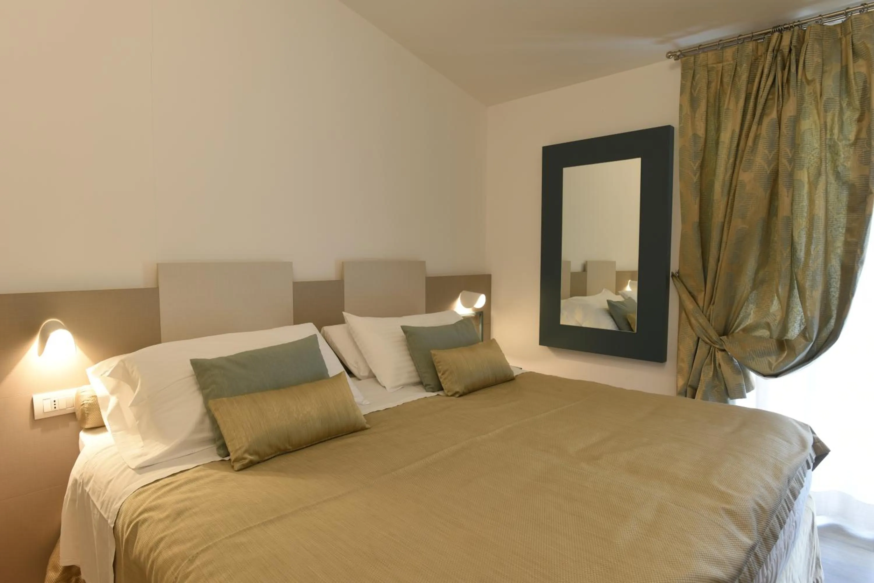 Bed in Hotel La Vigna