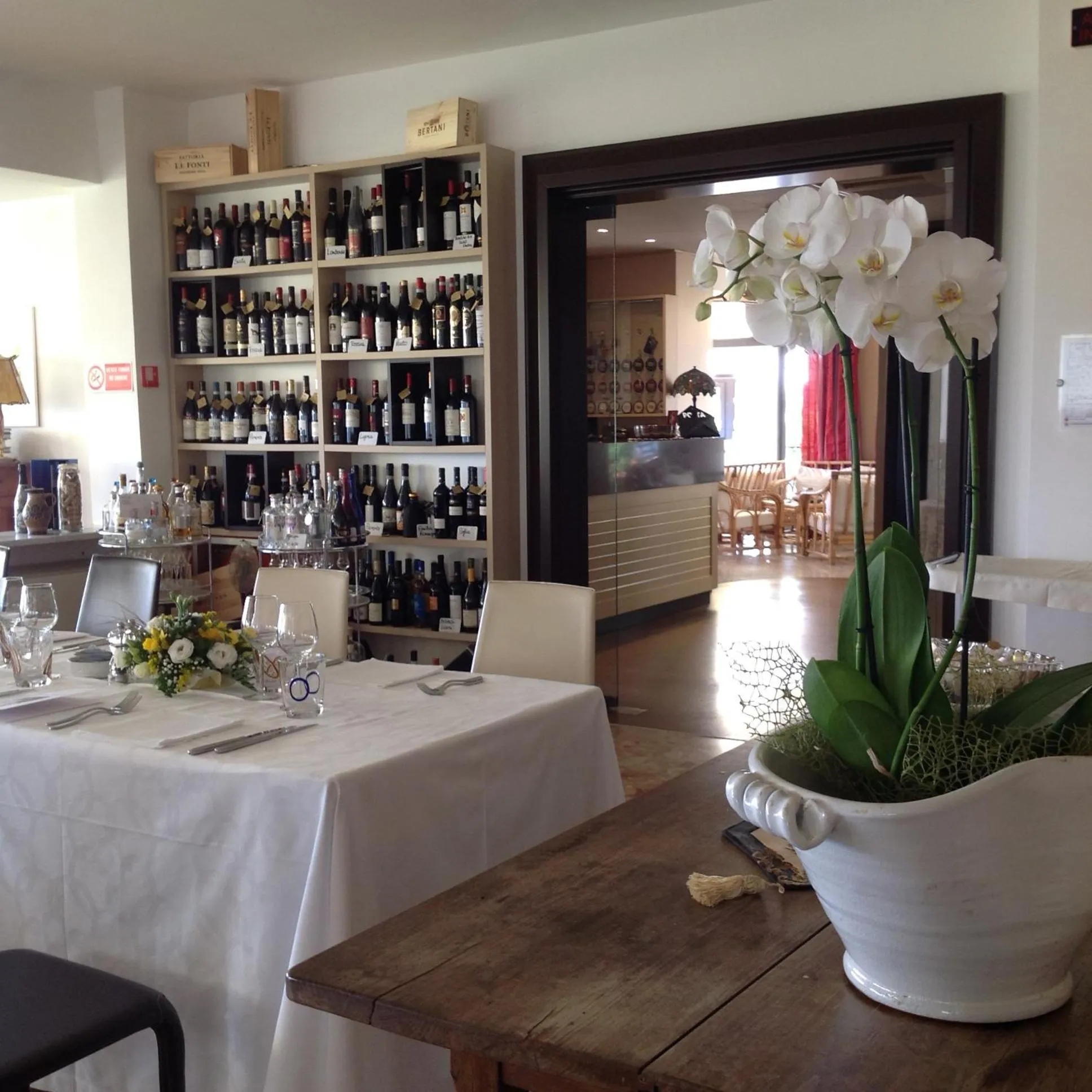Restaurant/places to eat in Hotel La Vigna