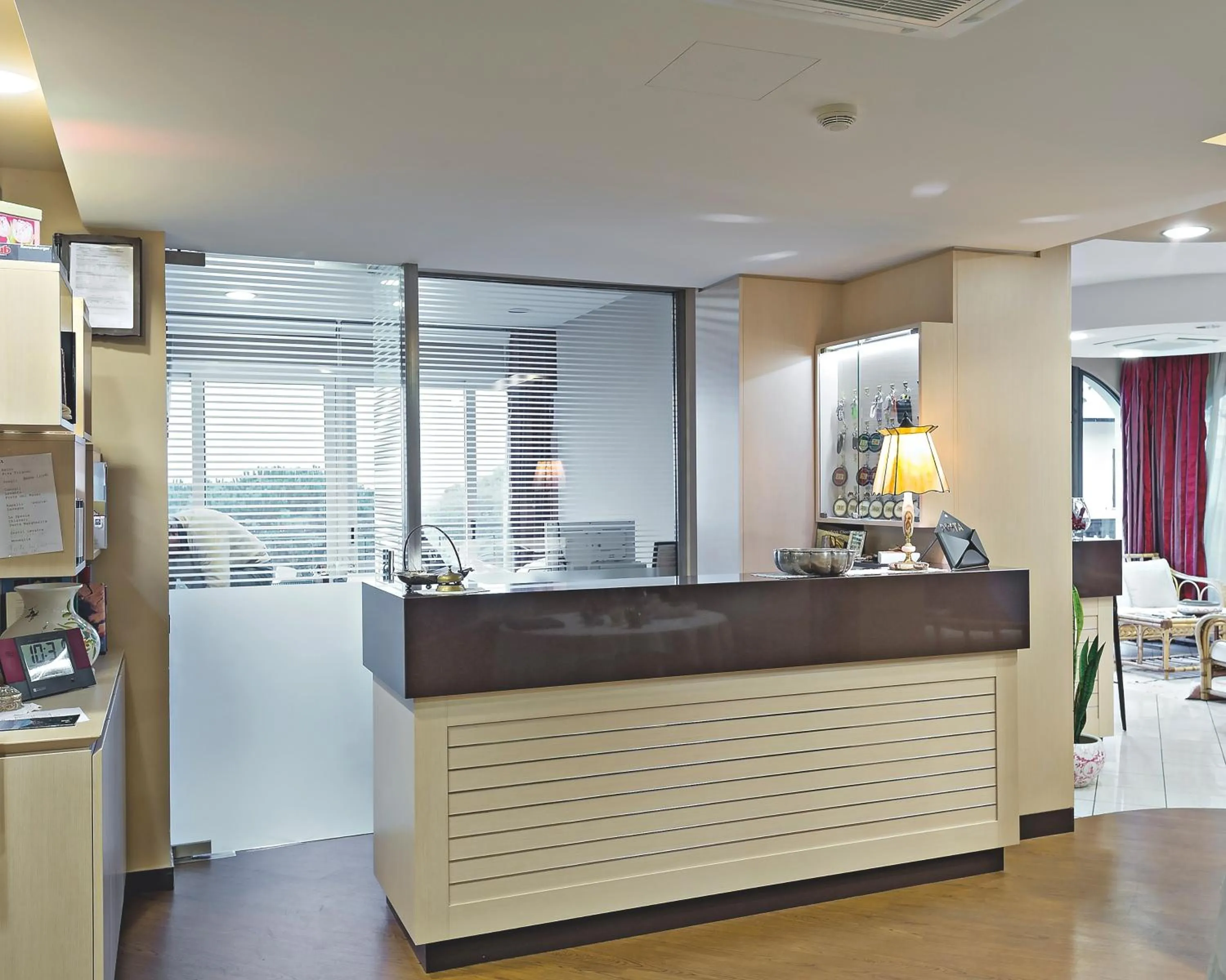 Lobby or reception in Hotel La Vigna