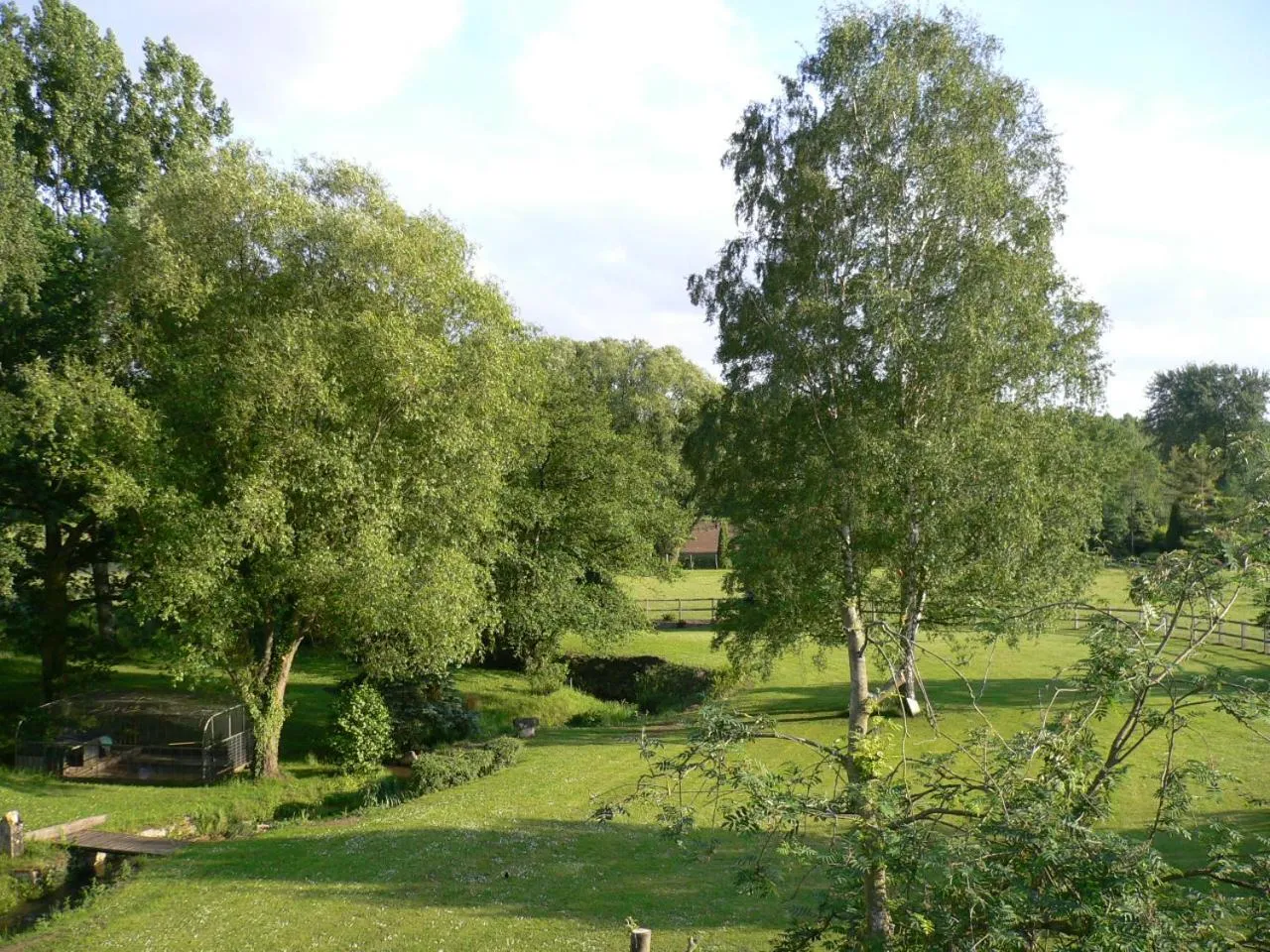 Garden view in Le Moulin De Laval