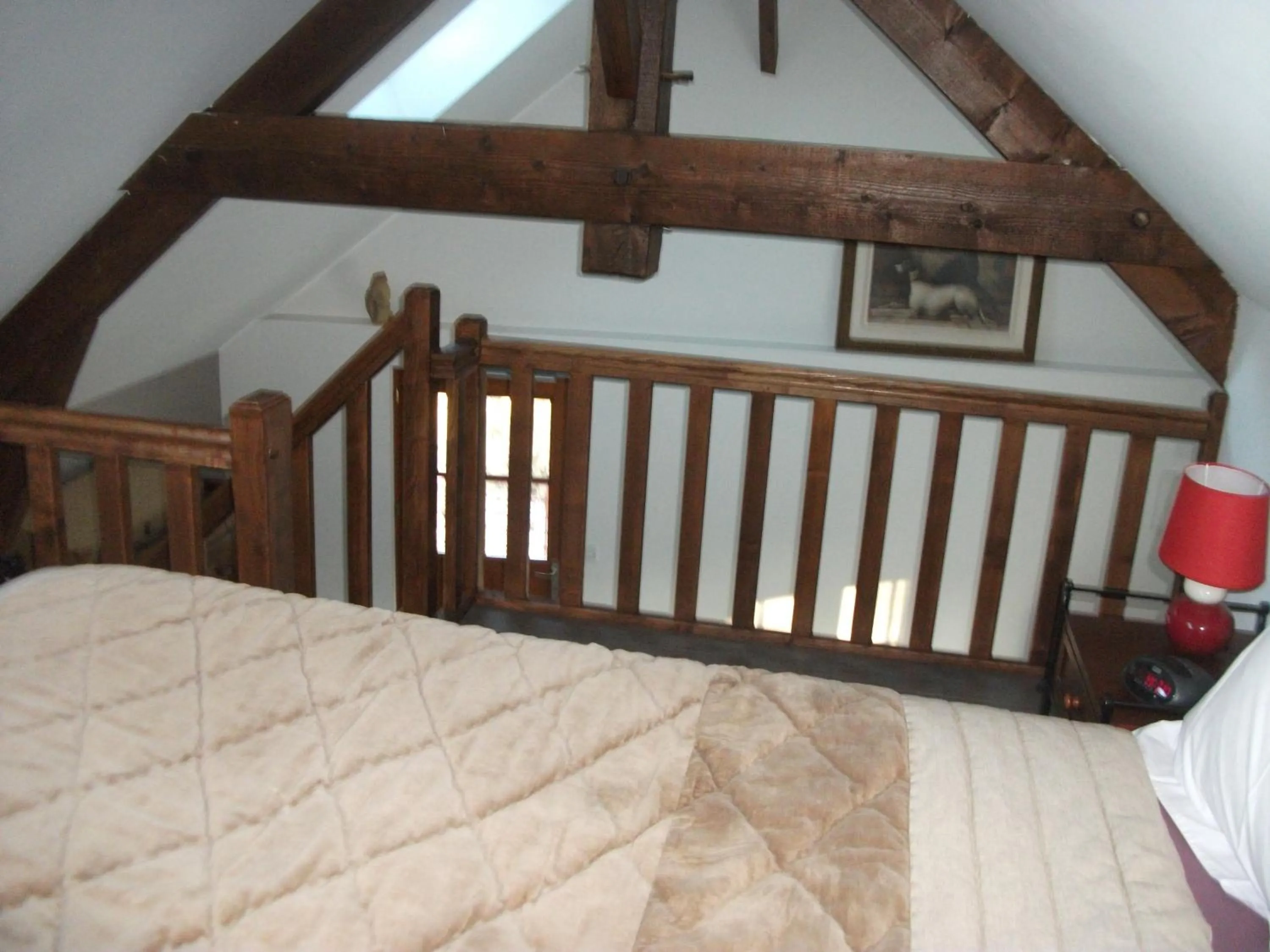Photo of the whole room, Bed in Le Moulin De Laval