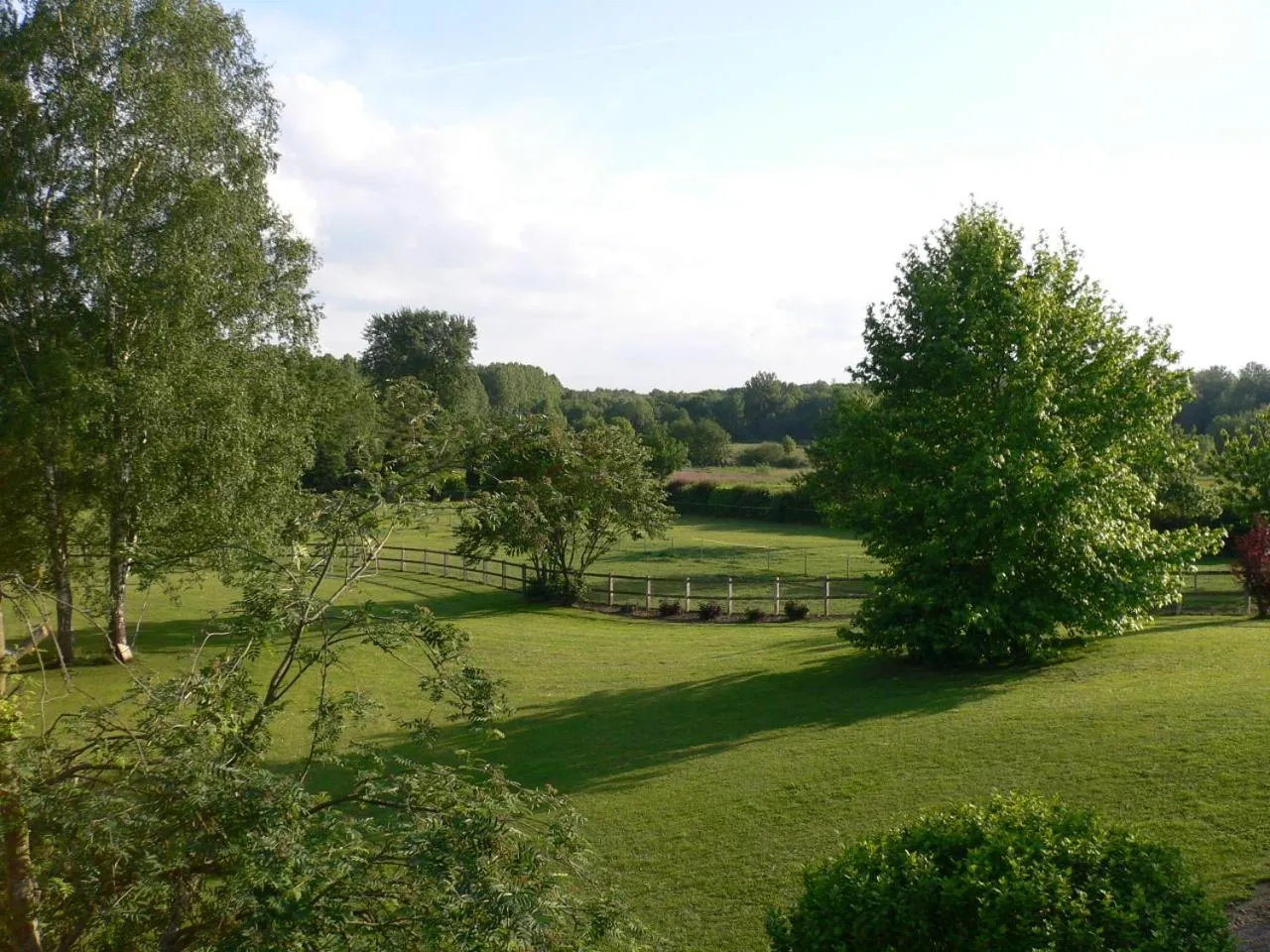 Garden view in Le Moulin De Laval