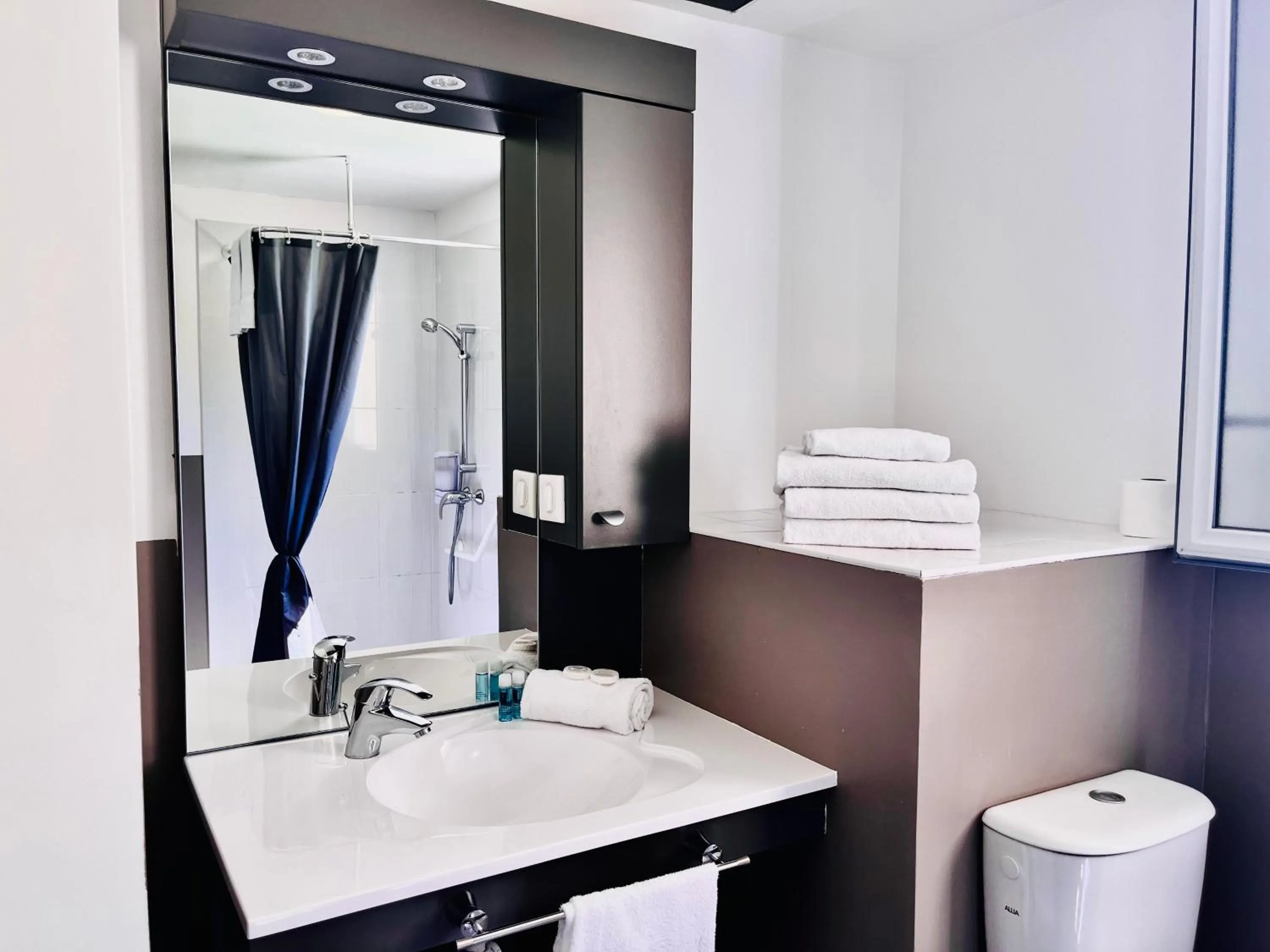 Shower in Résidence Château du Mée