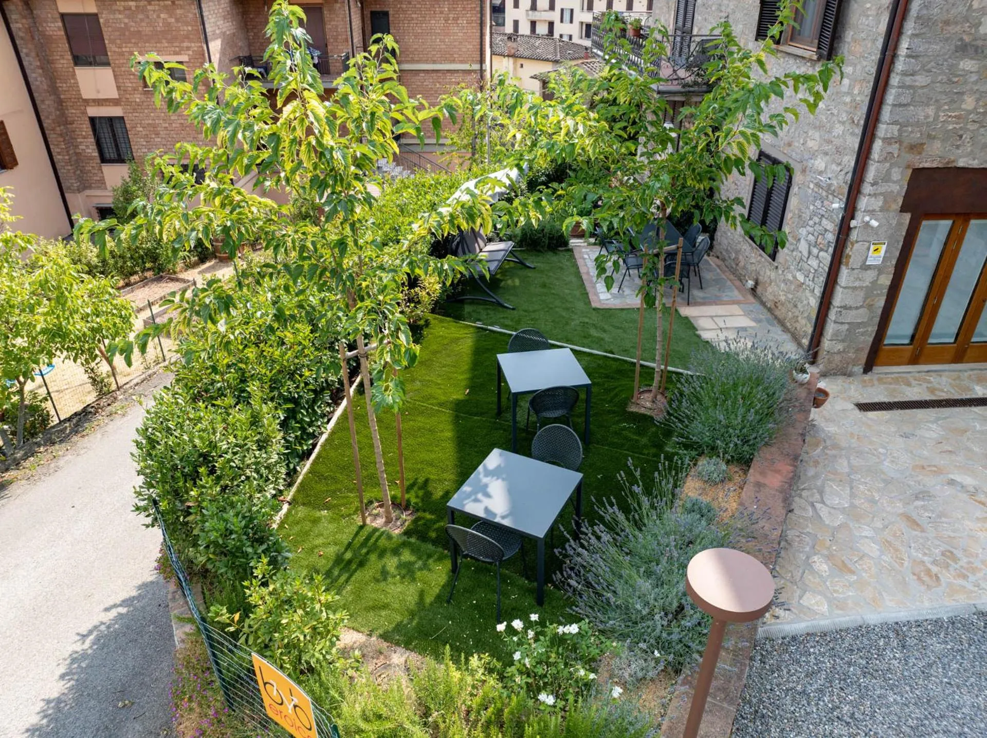 Garden in B&B L'Eroico