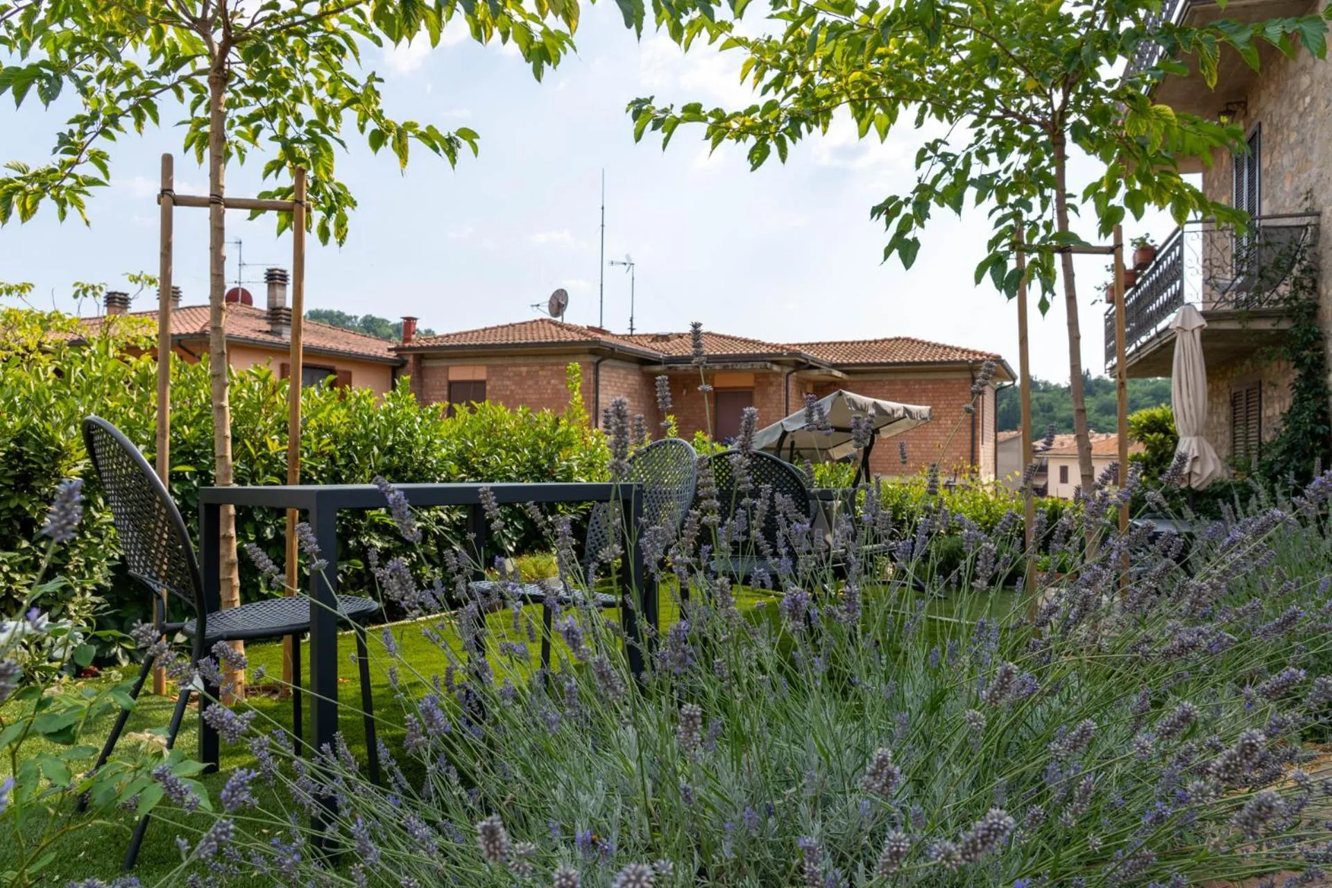 Garden in B&B L'Eroico