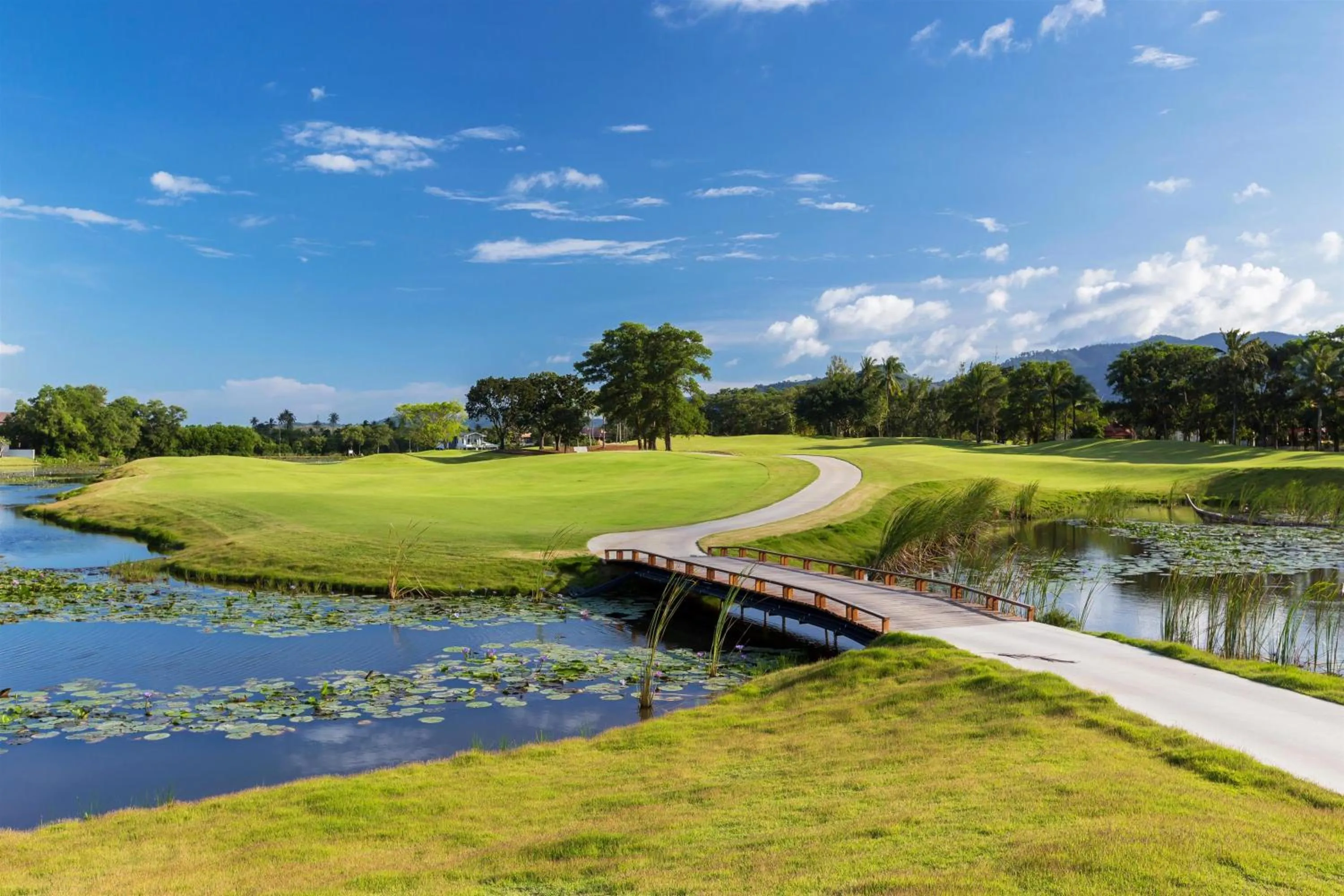 Golfcourse in Banyan Tree Phuket