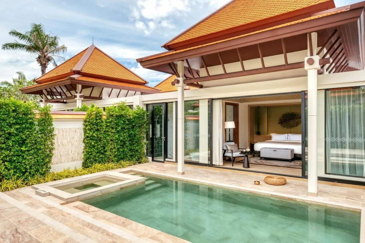 Swimming pool in Banyan Tree Phuket