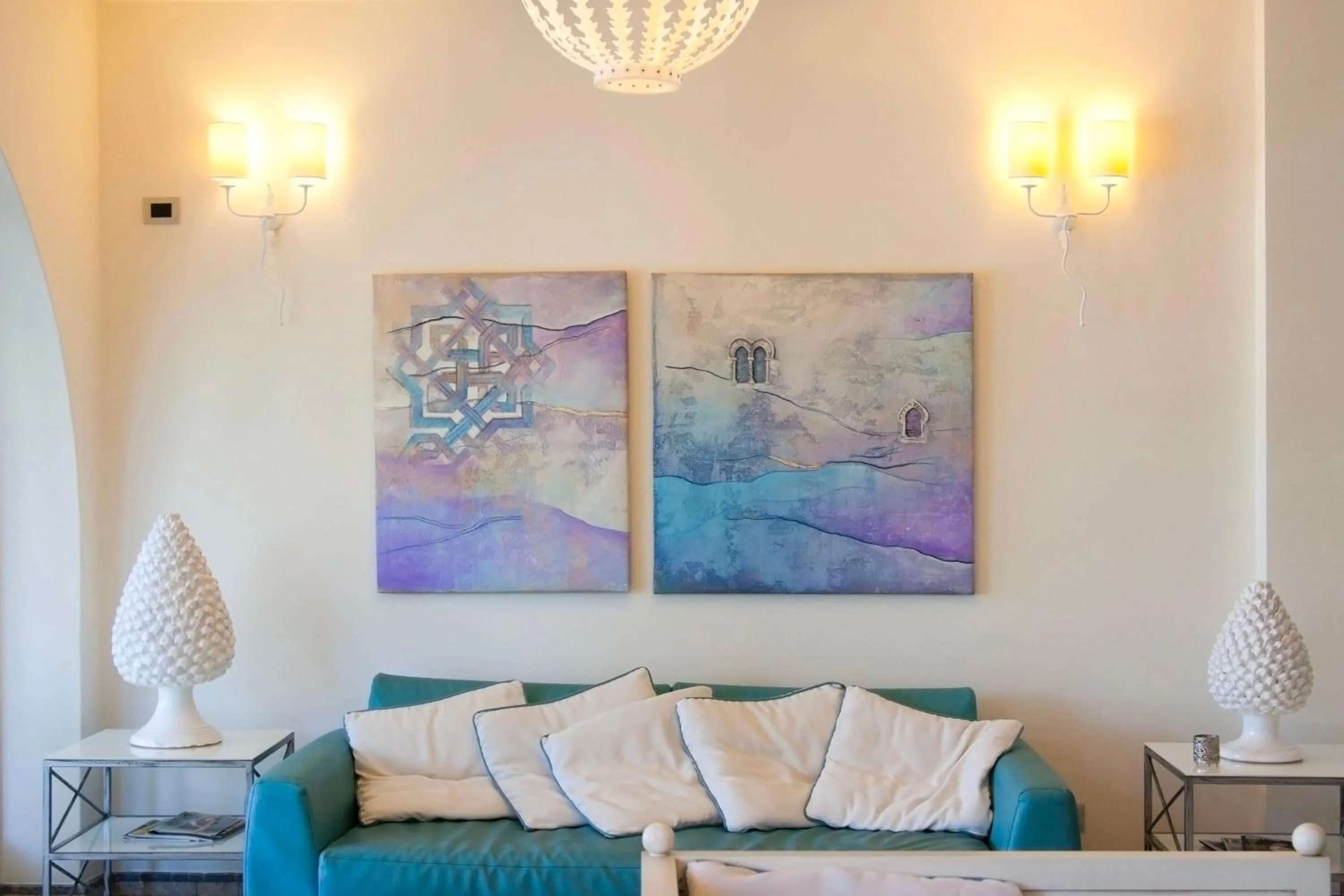 Lobby or reception in Hotel Mea - Aeolian Charme