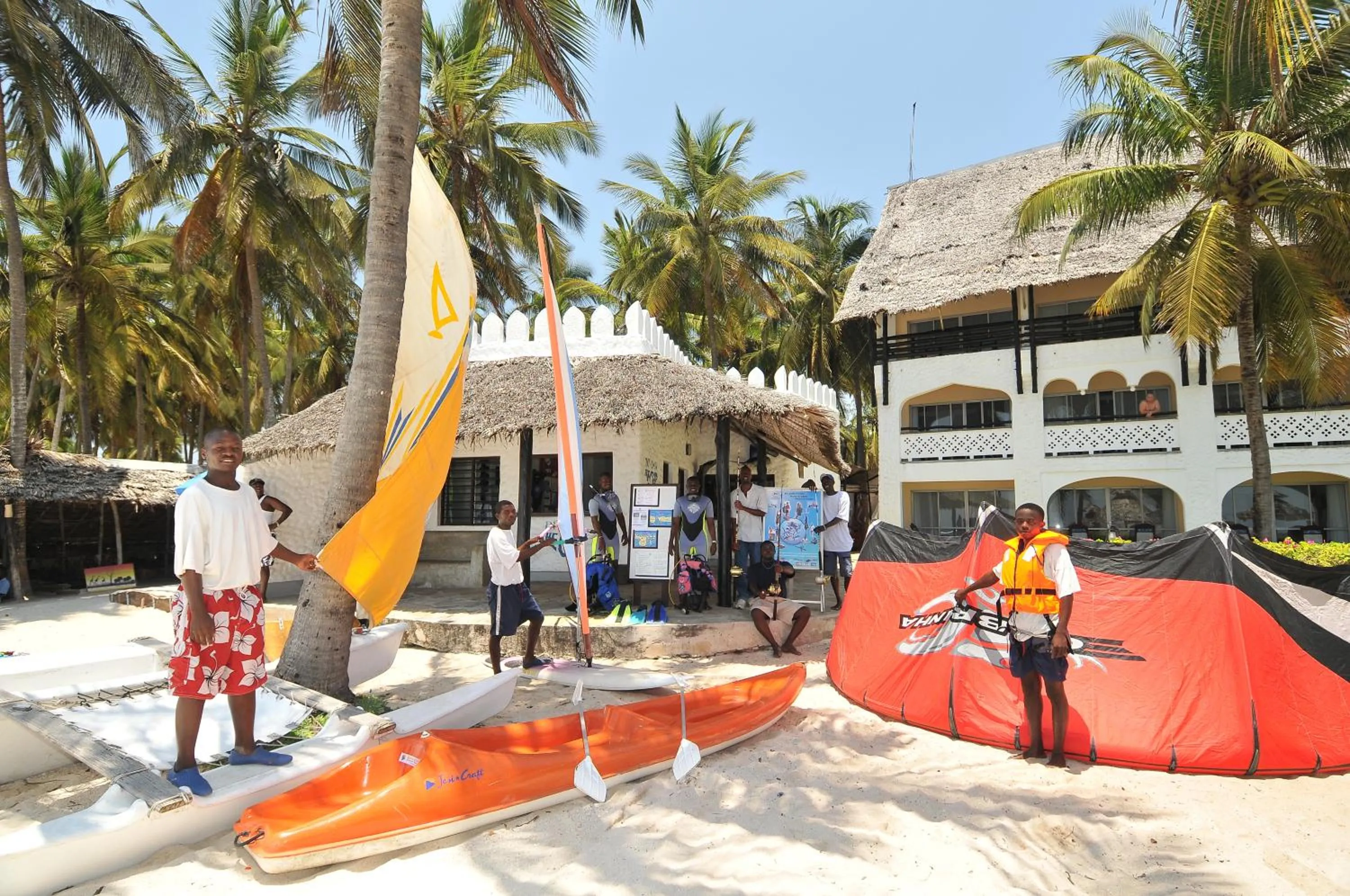 Canoeing in Southern Palms Beach Resort