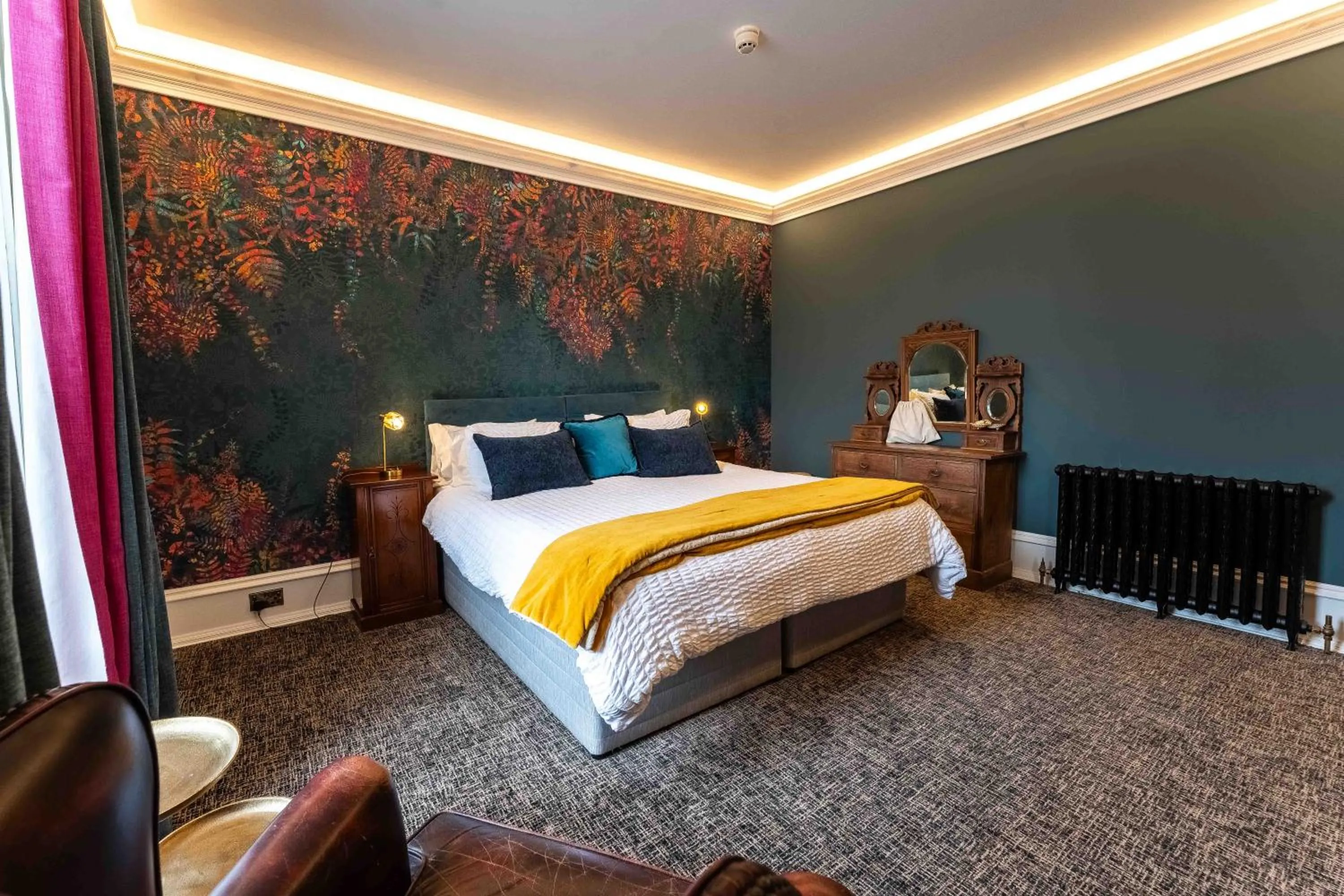 Bed in Antrim House Guest Rooms & Suites