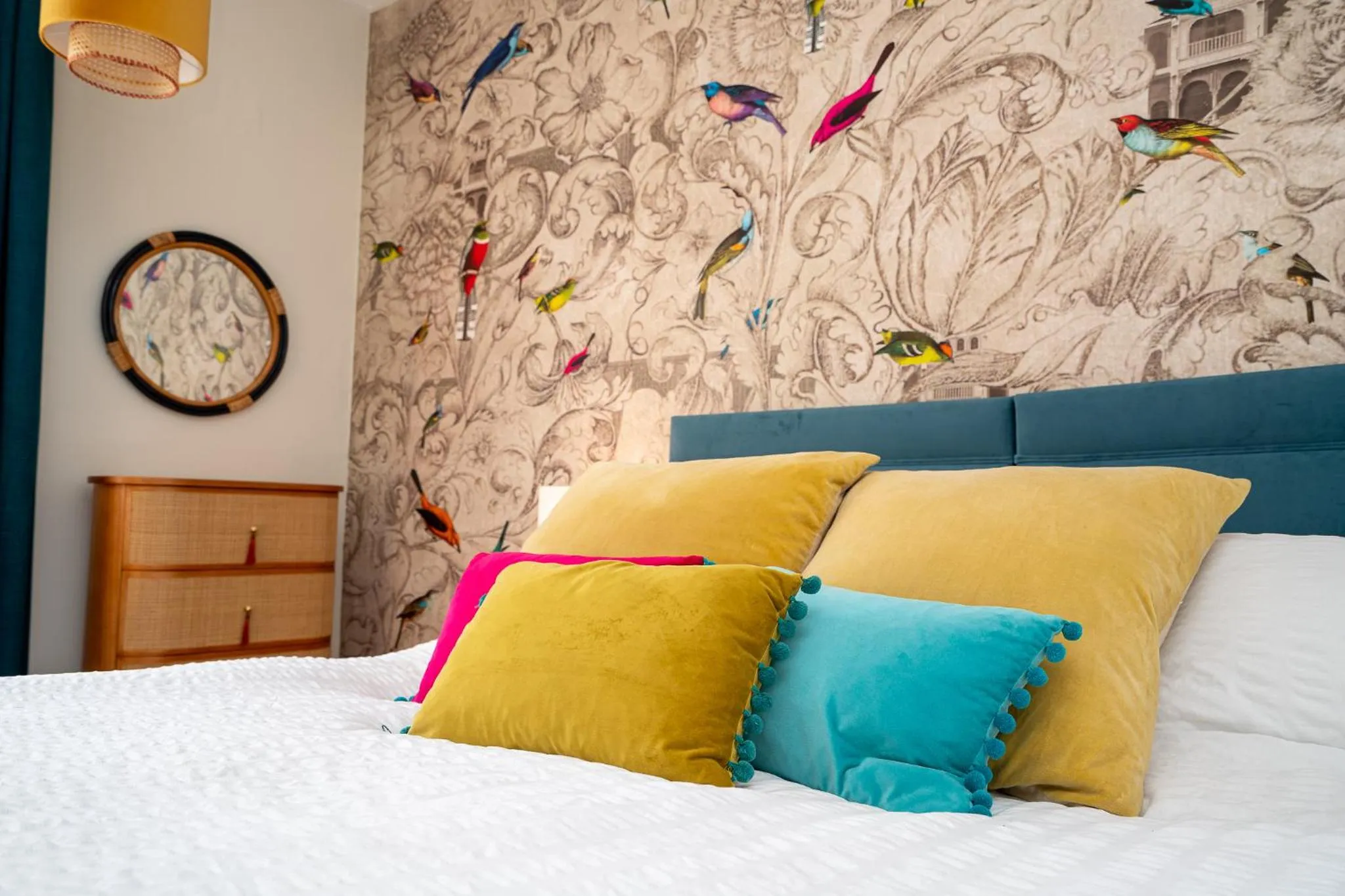 Bed in Antrim House Guest Rooms & Suites