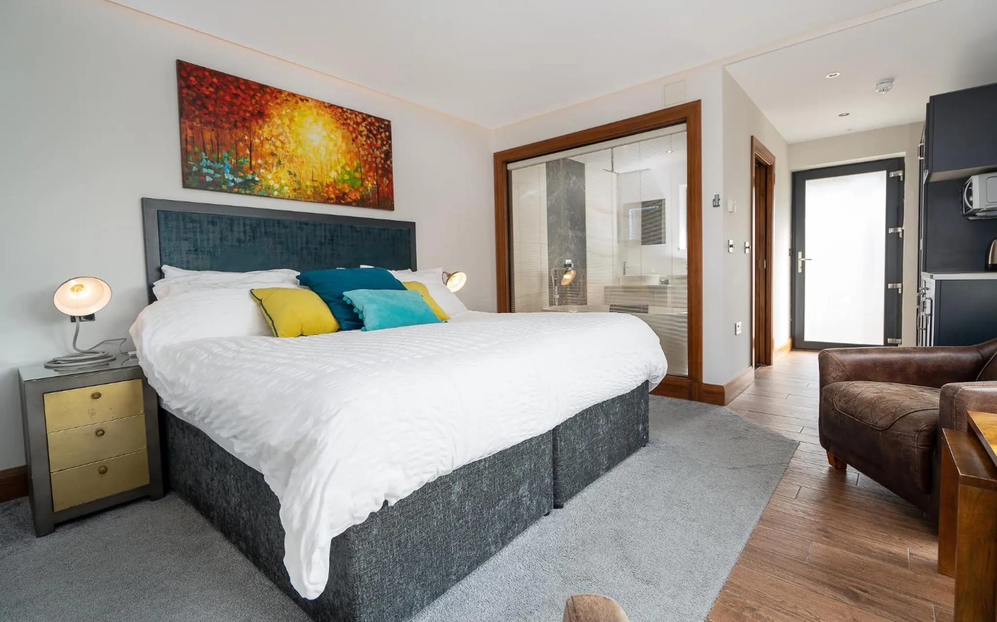 Bed in Antrim House Guest Rooms & Suites