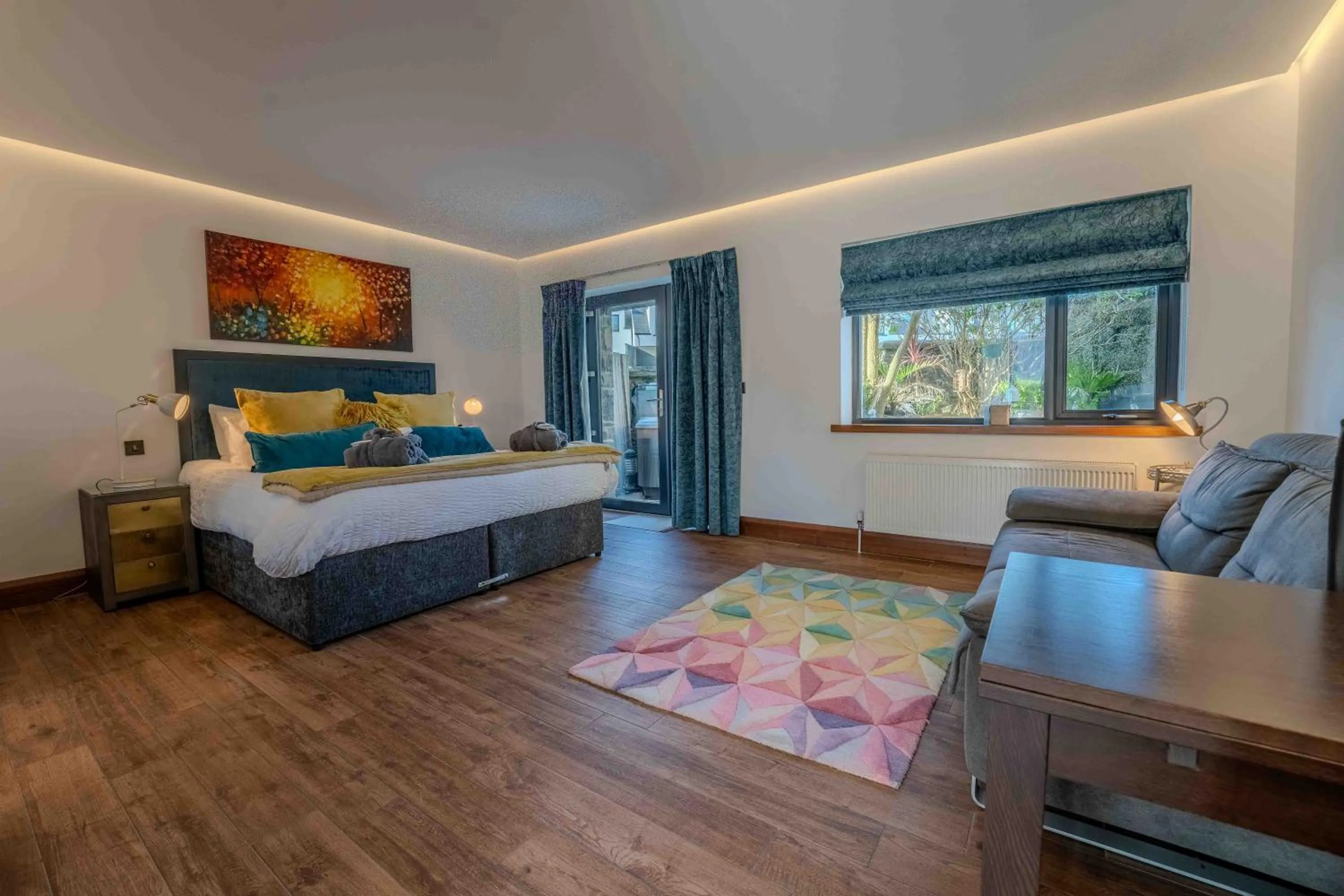 Bed in Antrim House Guest Rooms & Suites