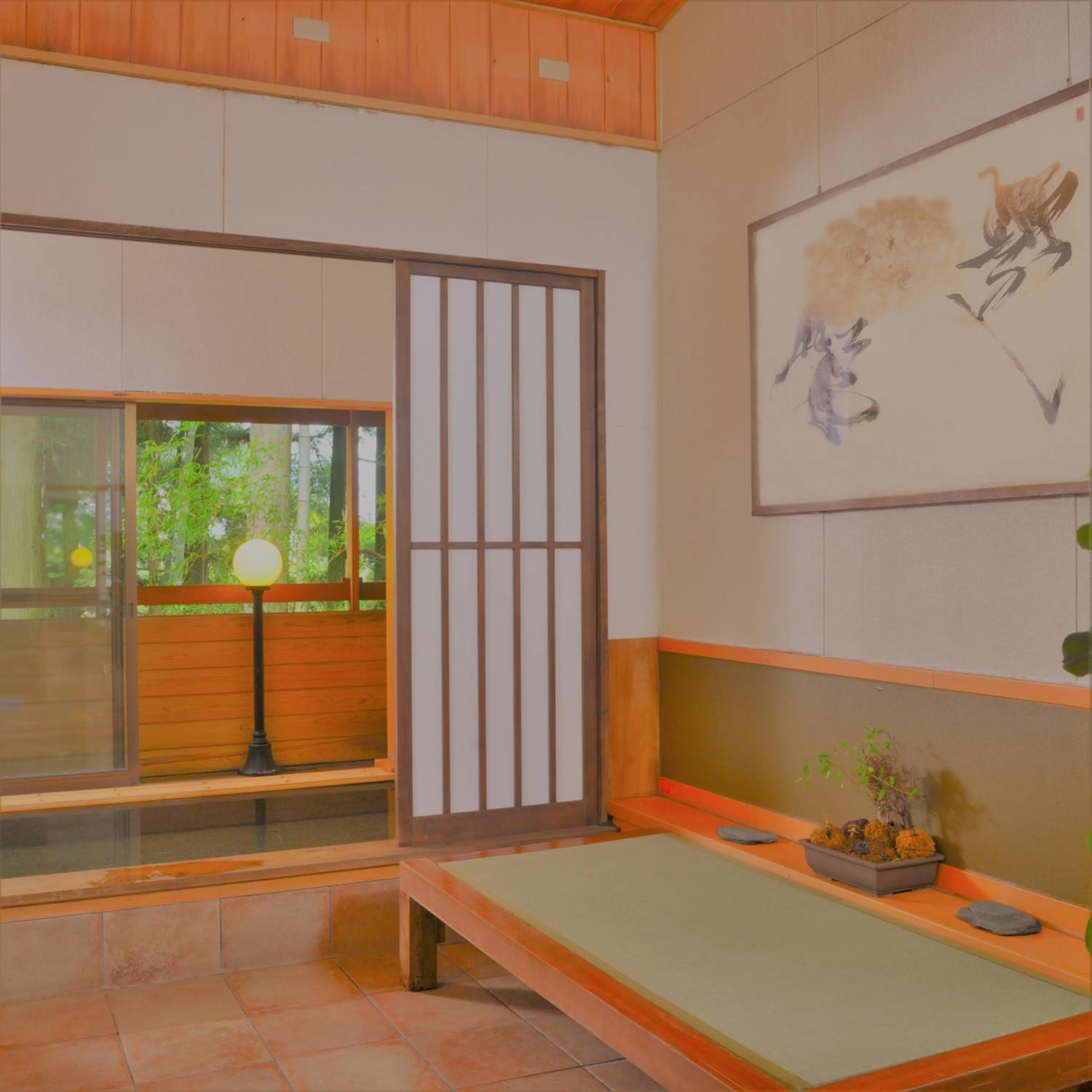 Public Bath in Bettei Himawari