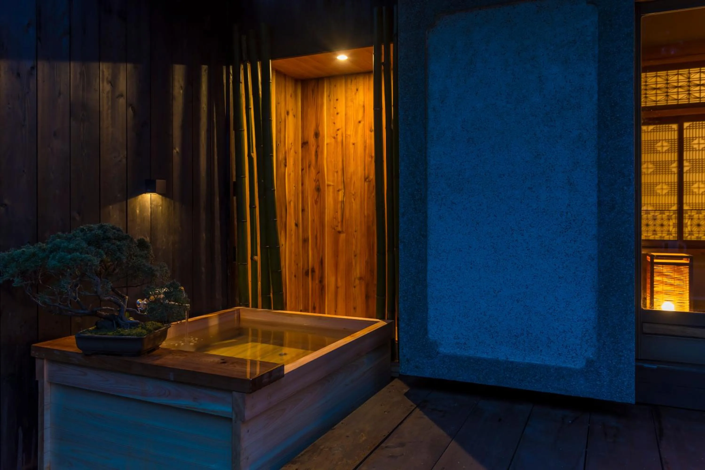 Open Air Bath in Bettei Himawari