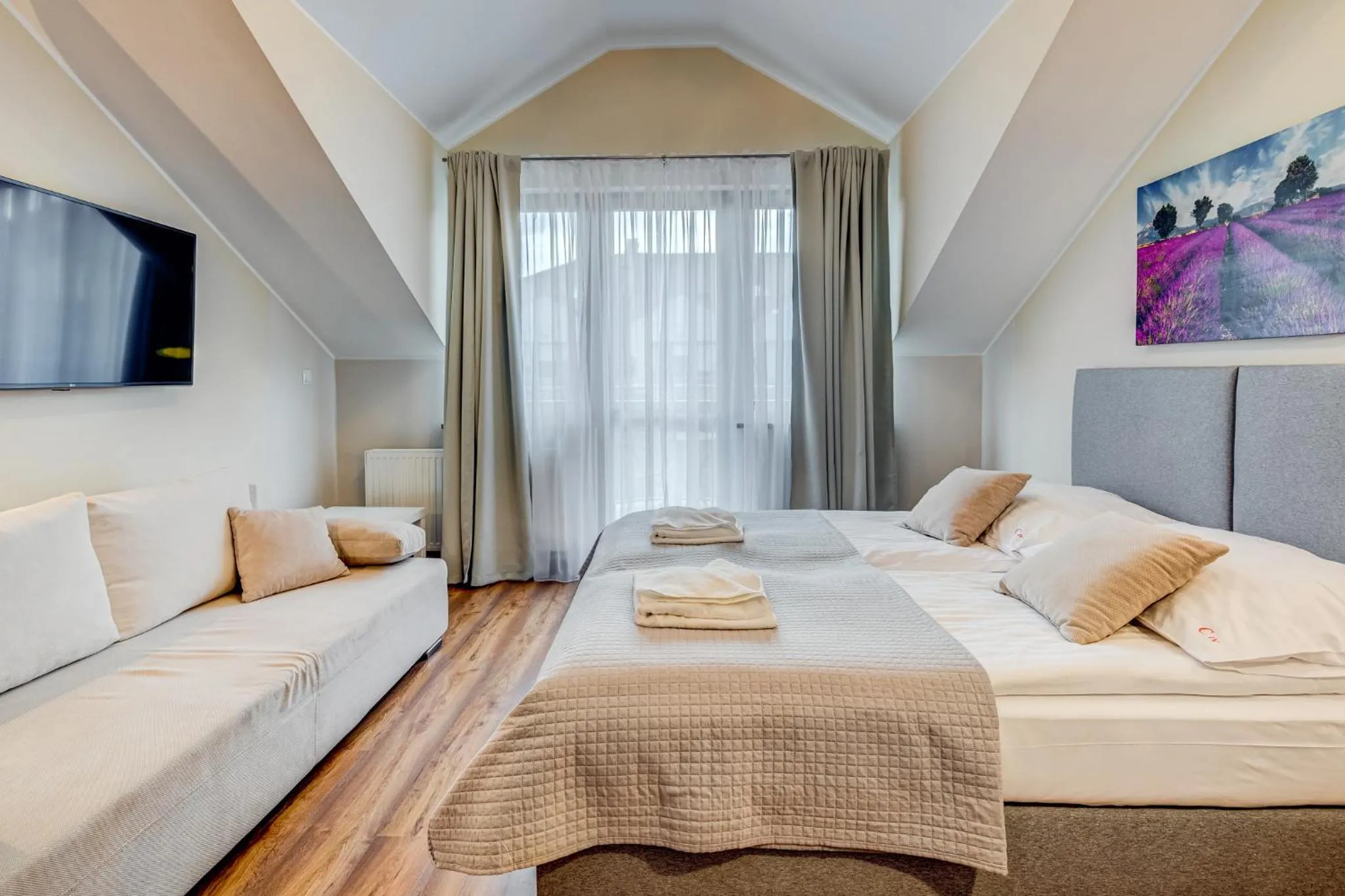 Bed in Apartamenty Zdrojowa