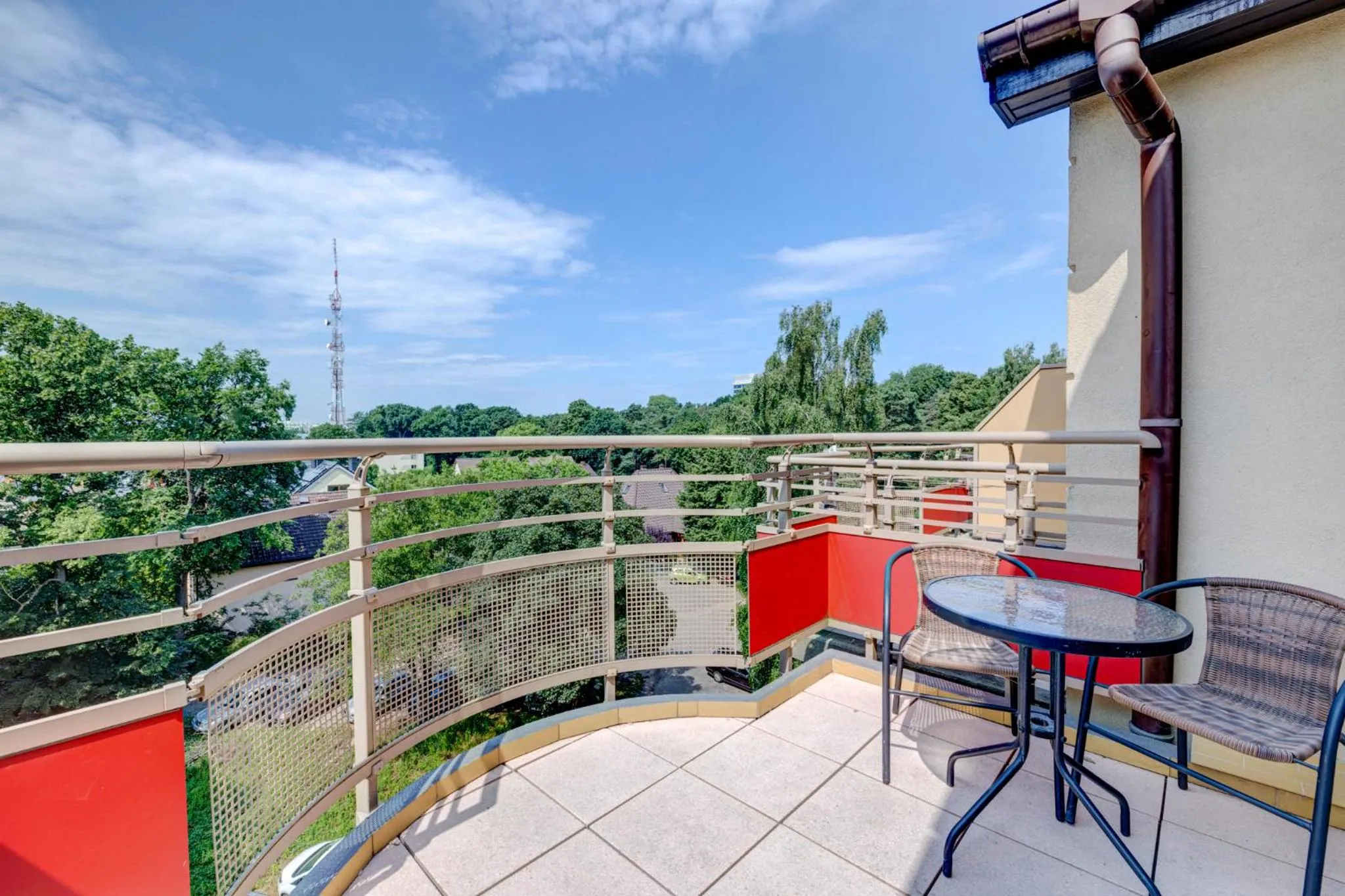 Balcony/Terrace in Apartamenty Zdrojowa