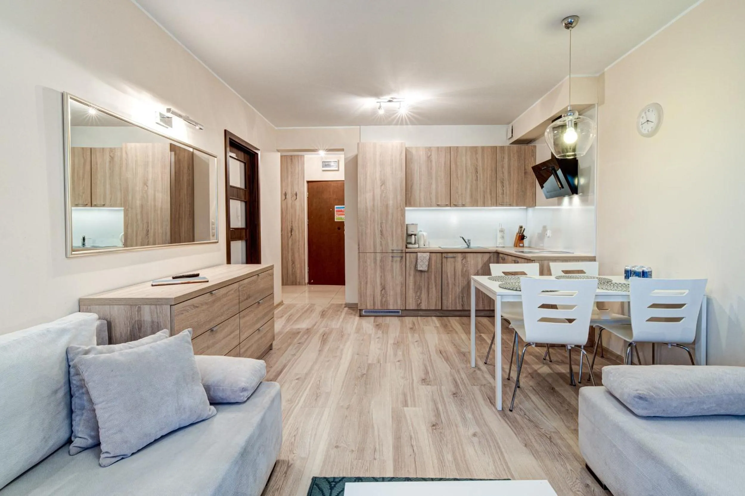 Kitchen or kitchenette in Apartamenty Zdrojowa
