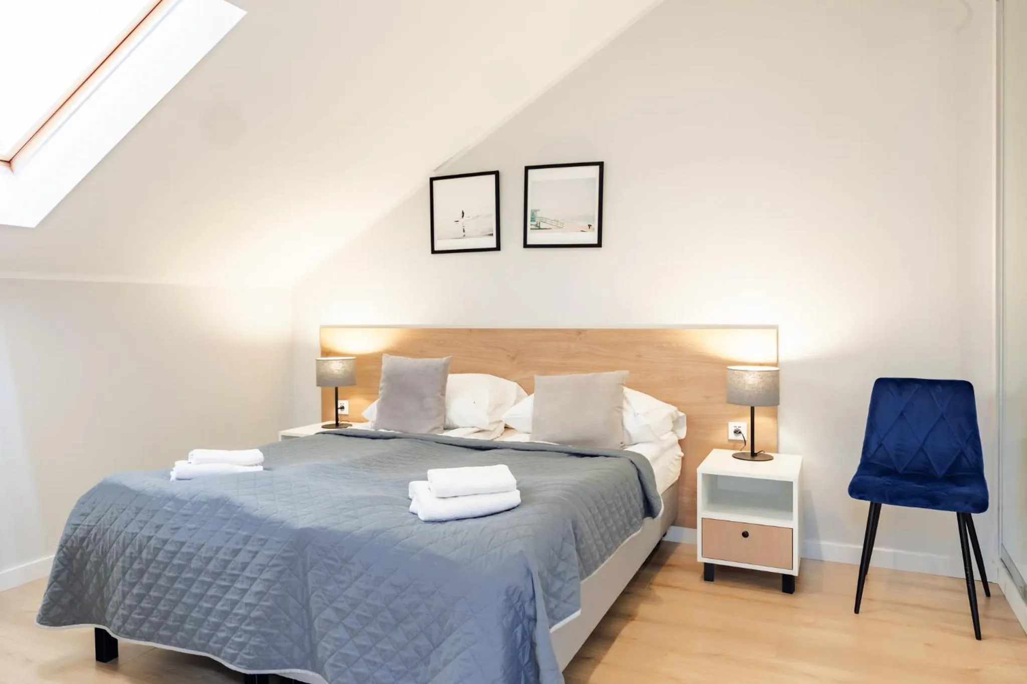 Bedroom, Bed in Apartamenty Zdrojowa