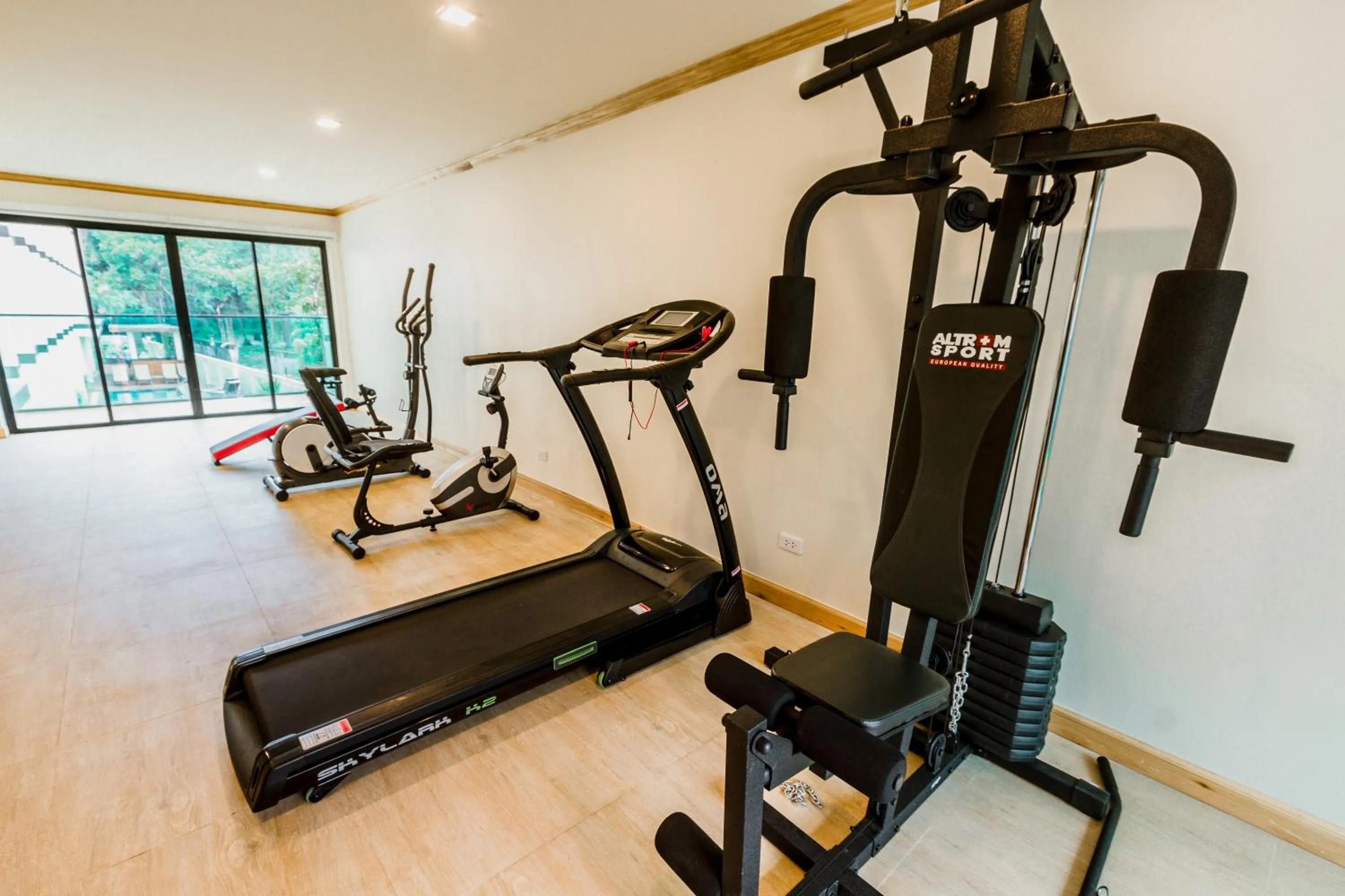 Fitness centre/facilities in Airport Beach Hotel Phuket