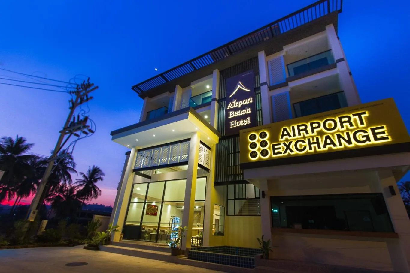 Property building in Airport Beach Hotel Phuket
