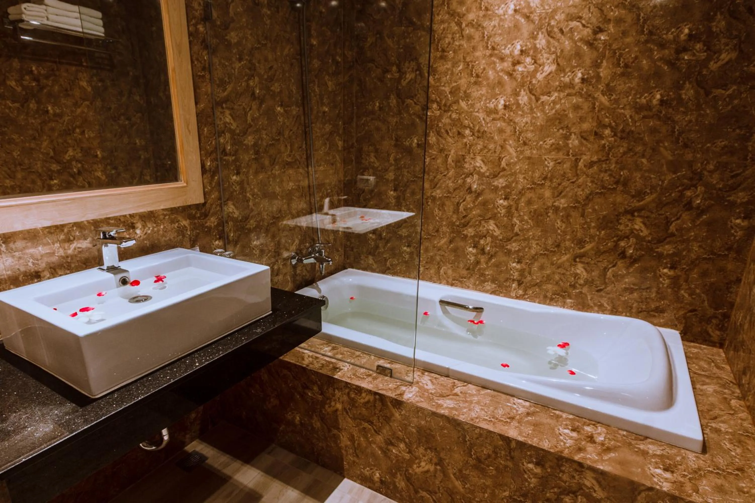 Bathroom in Airport Beach Hotel Phuket