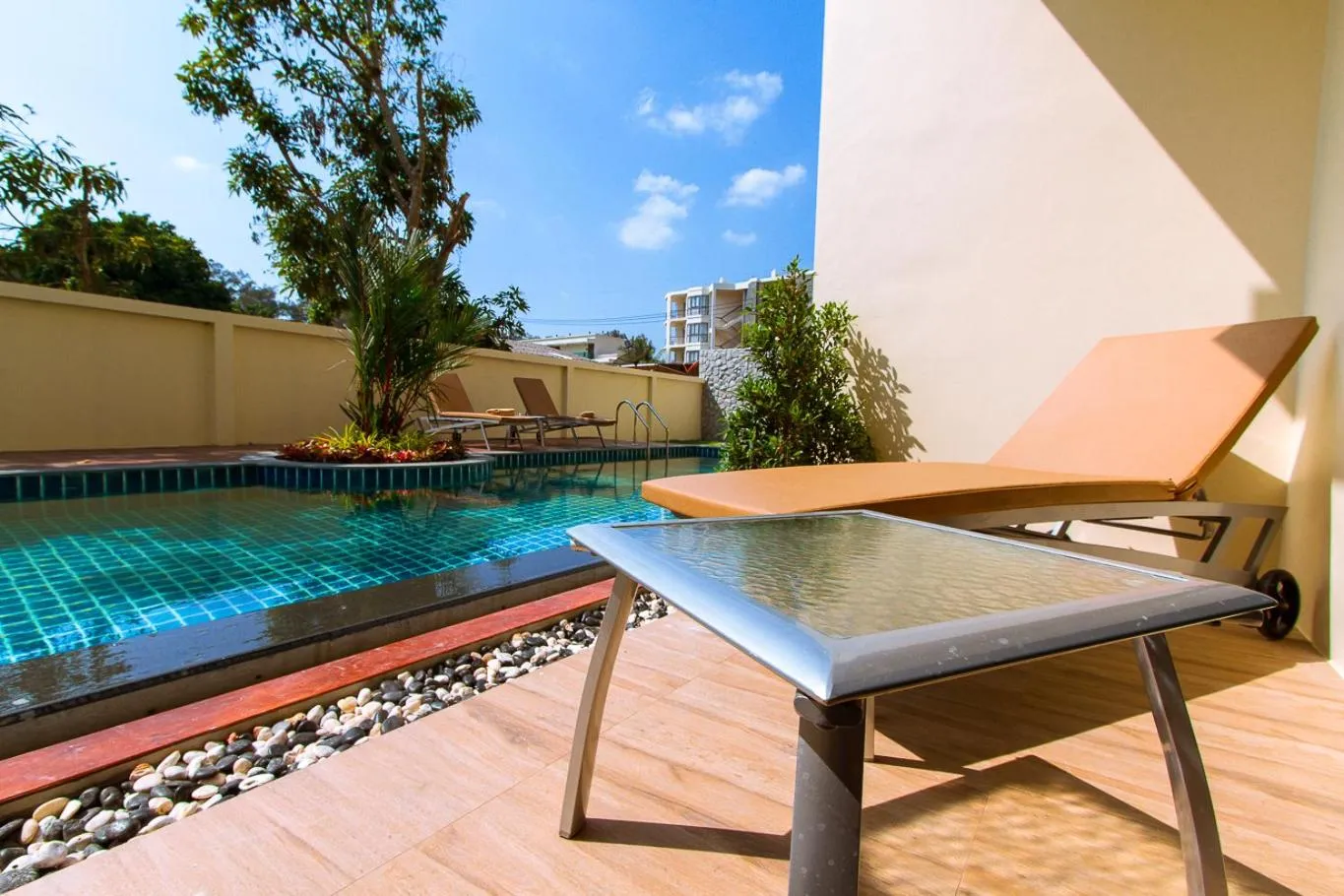 Swimming pool in Airport Beach Hotel Phuket