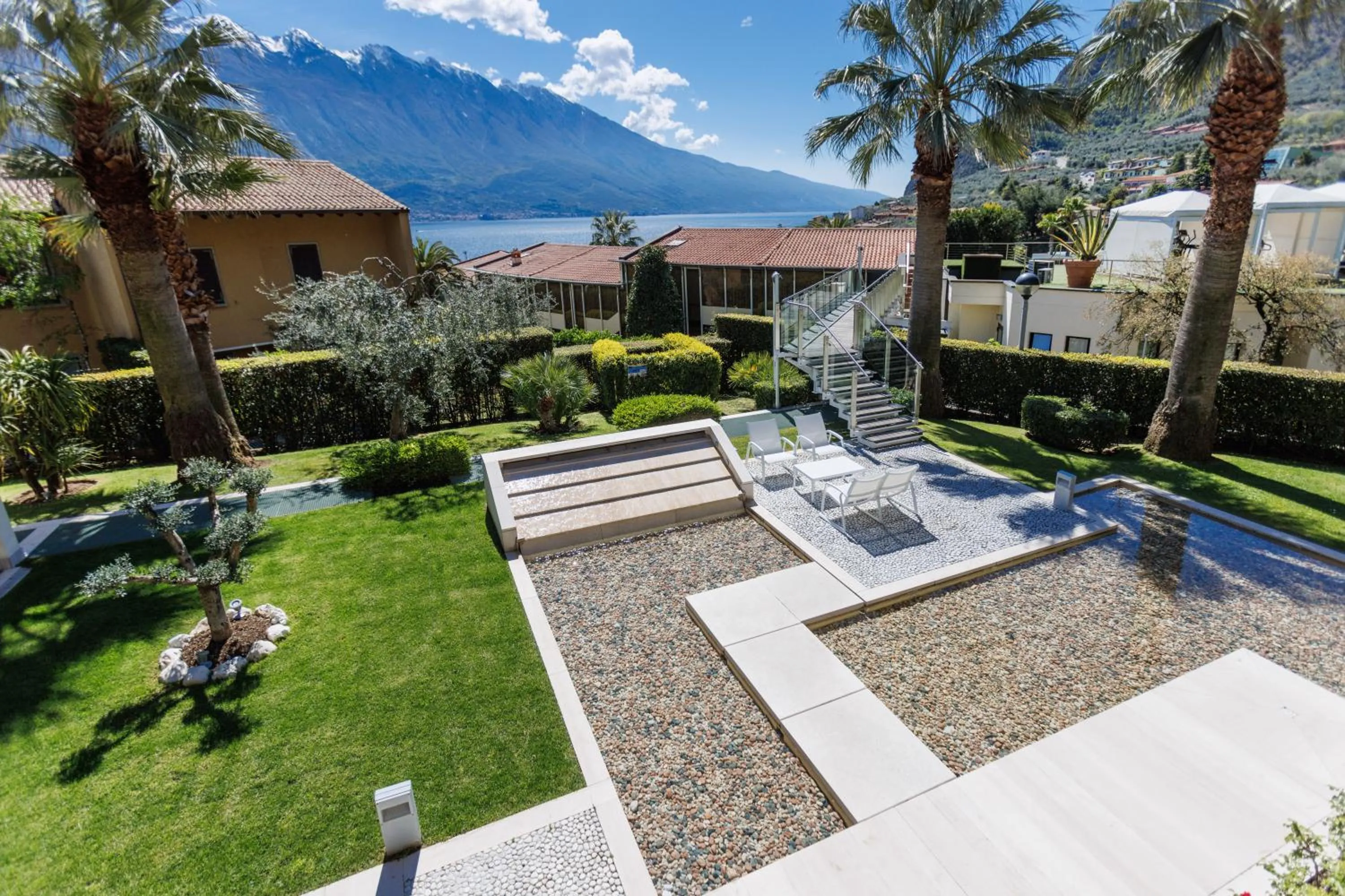 Garden view in Park Hotel Imperial