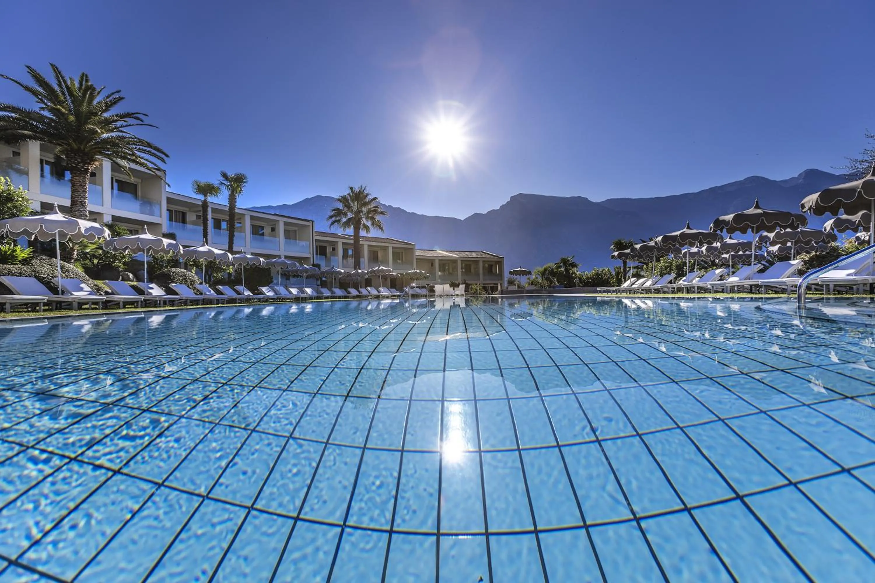 Swimming pool in Park Hotel Imperial