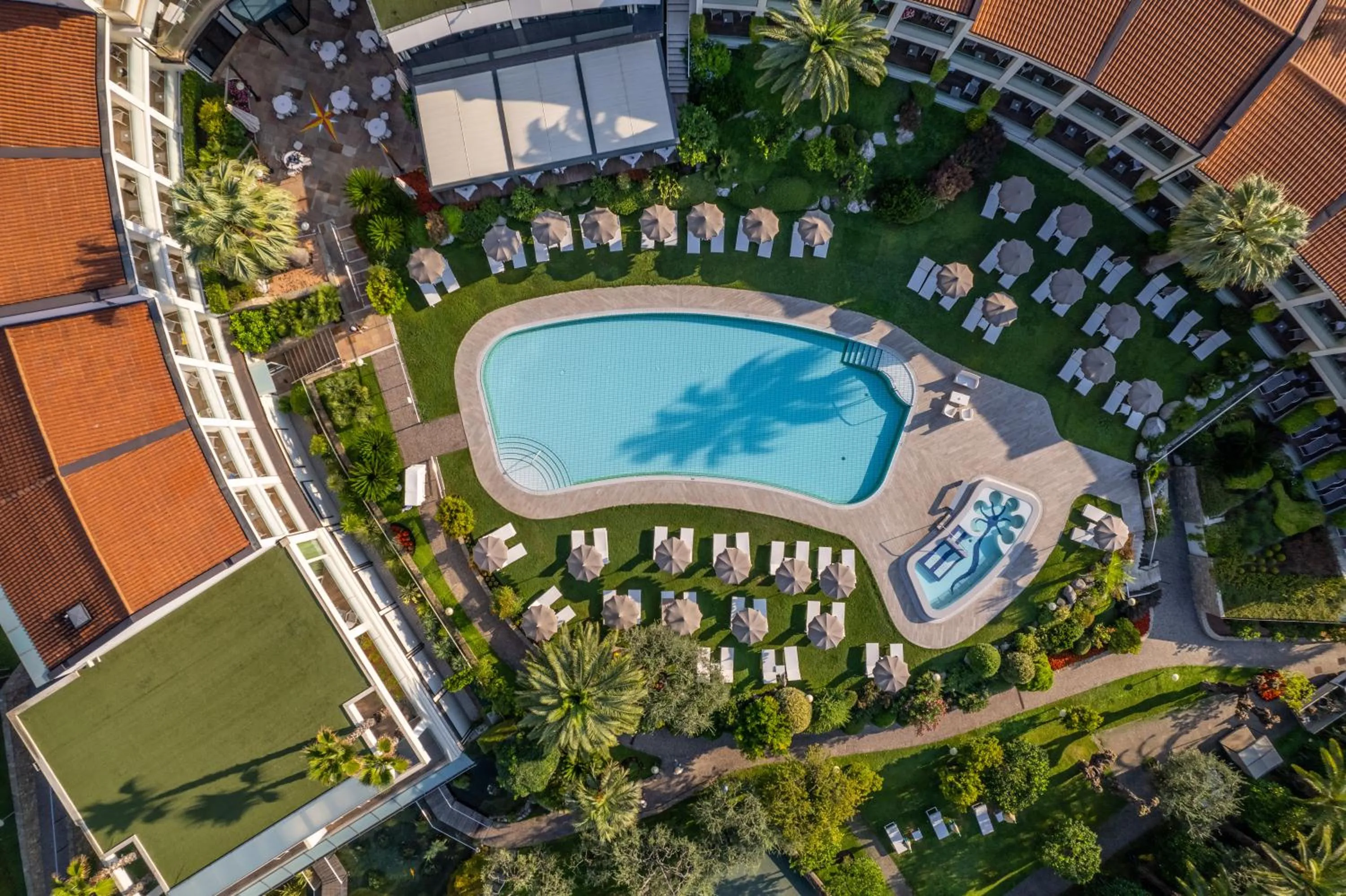 Bird's eye view in Park Hotel Imperial