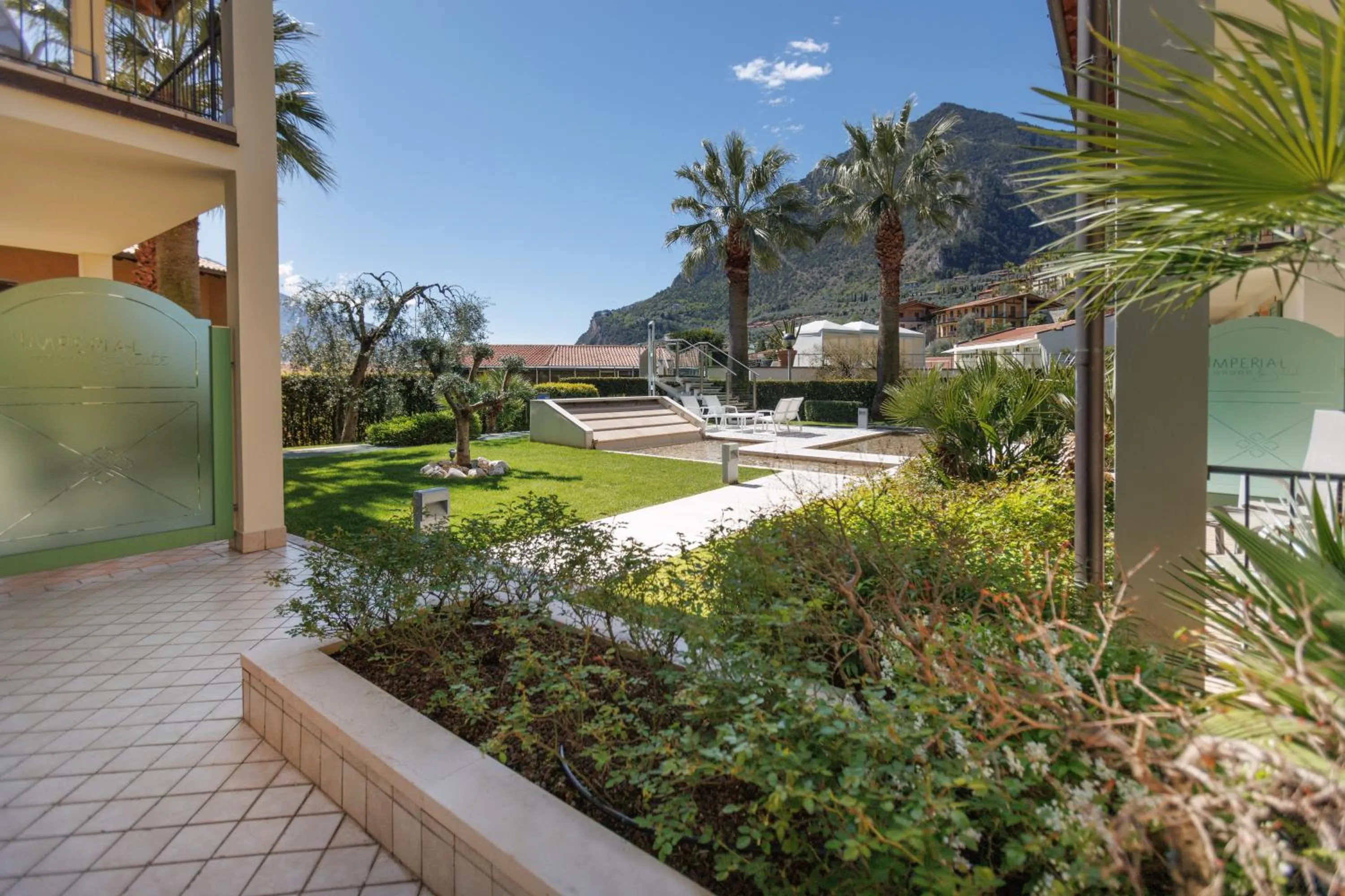 Patio in Park Hotel Imperial