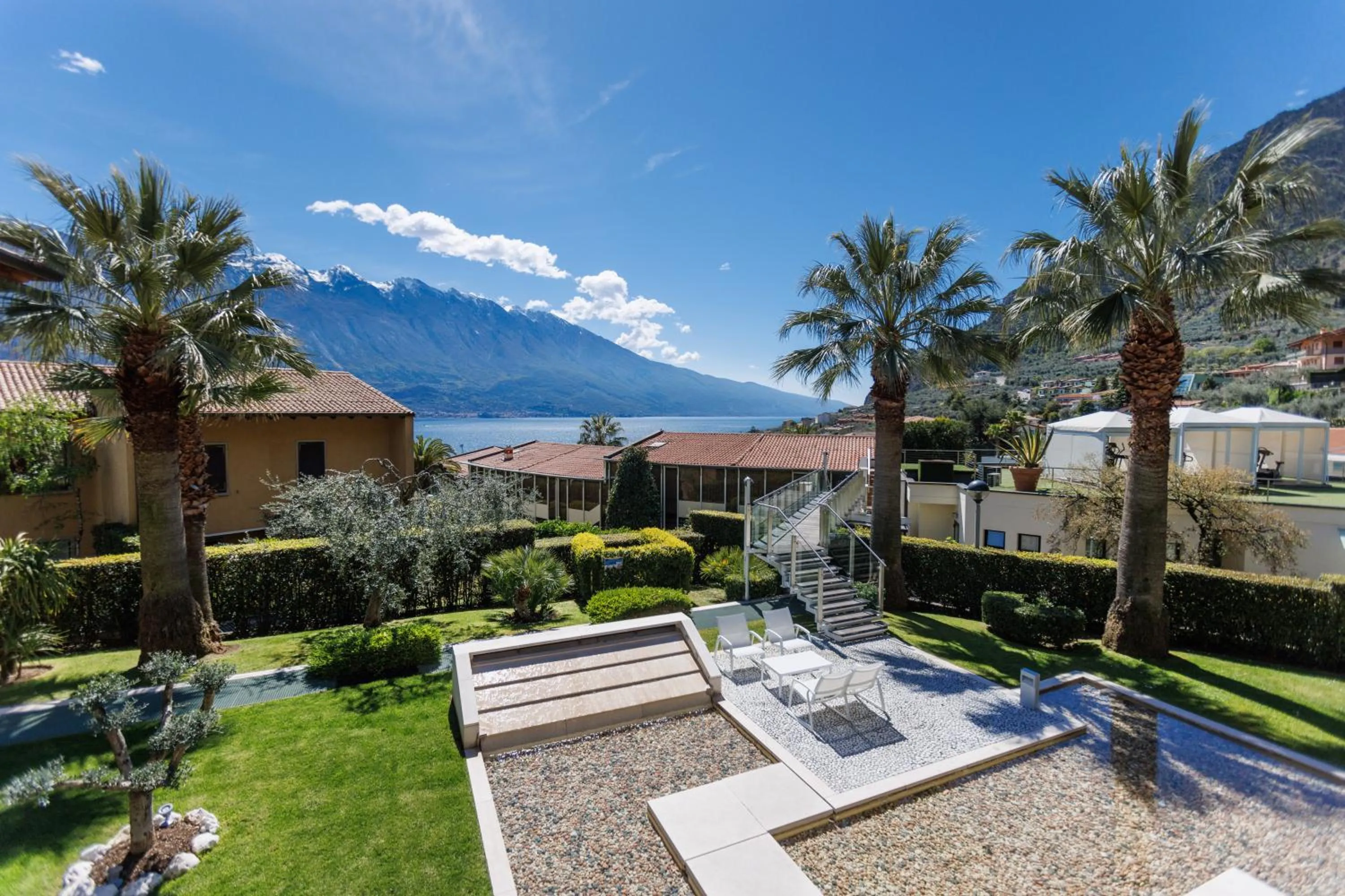 Garden view in Park Hotel Imperial