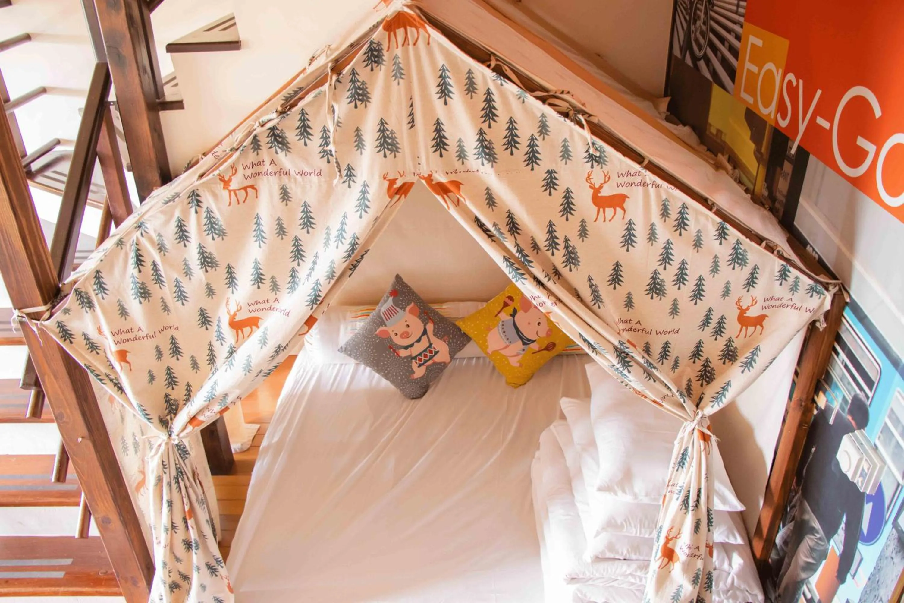 Bedroom, Bed in Yoho Beach Resort Kenting