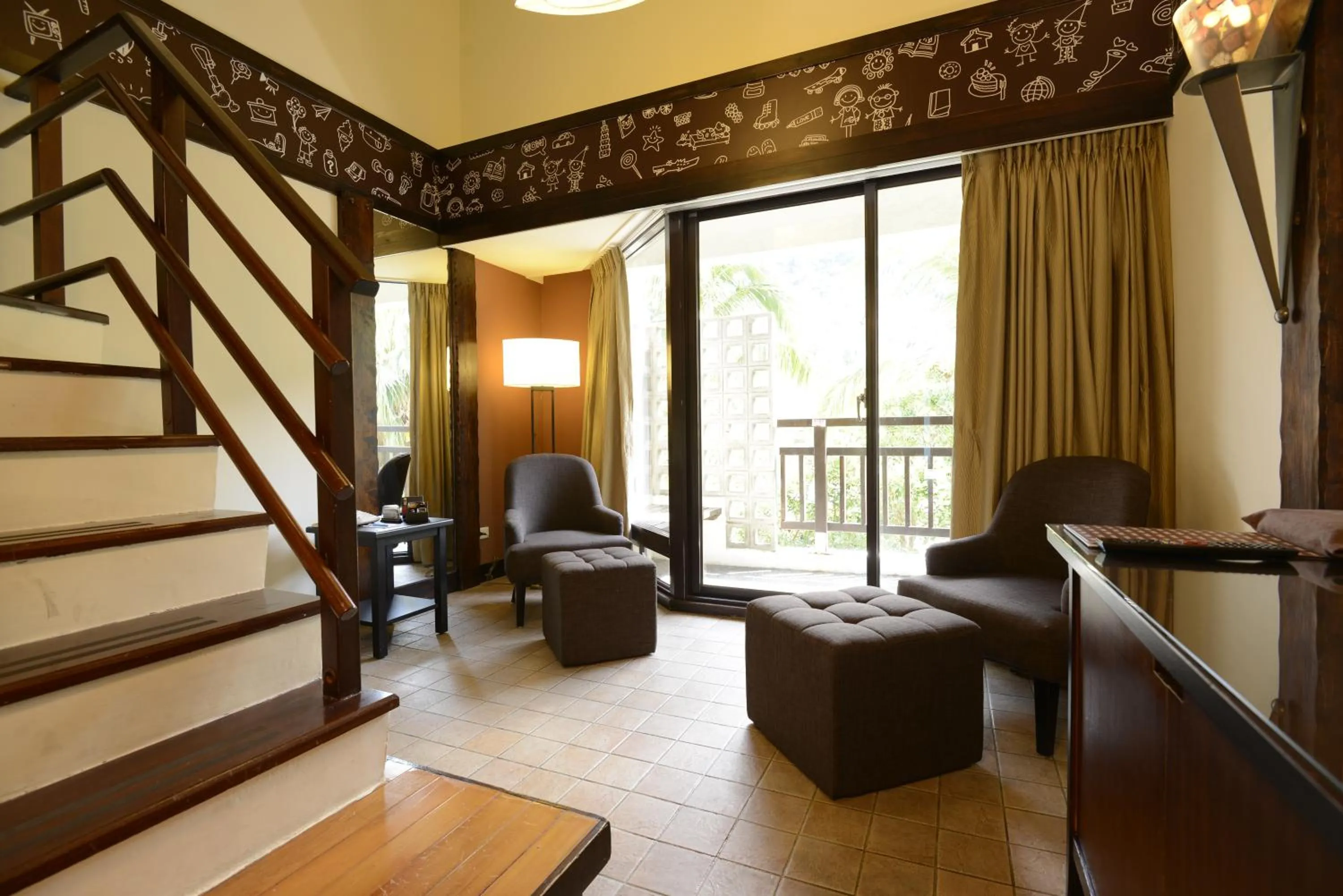 Living room in Yoho Beach Resort Kenting